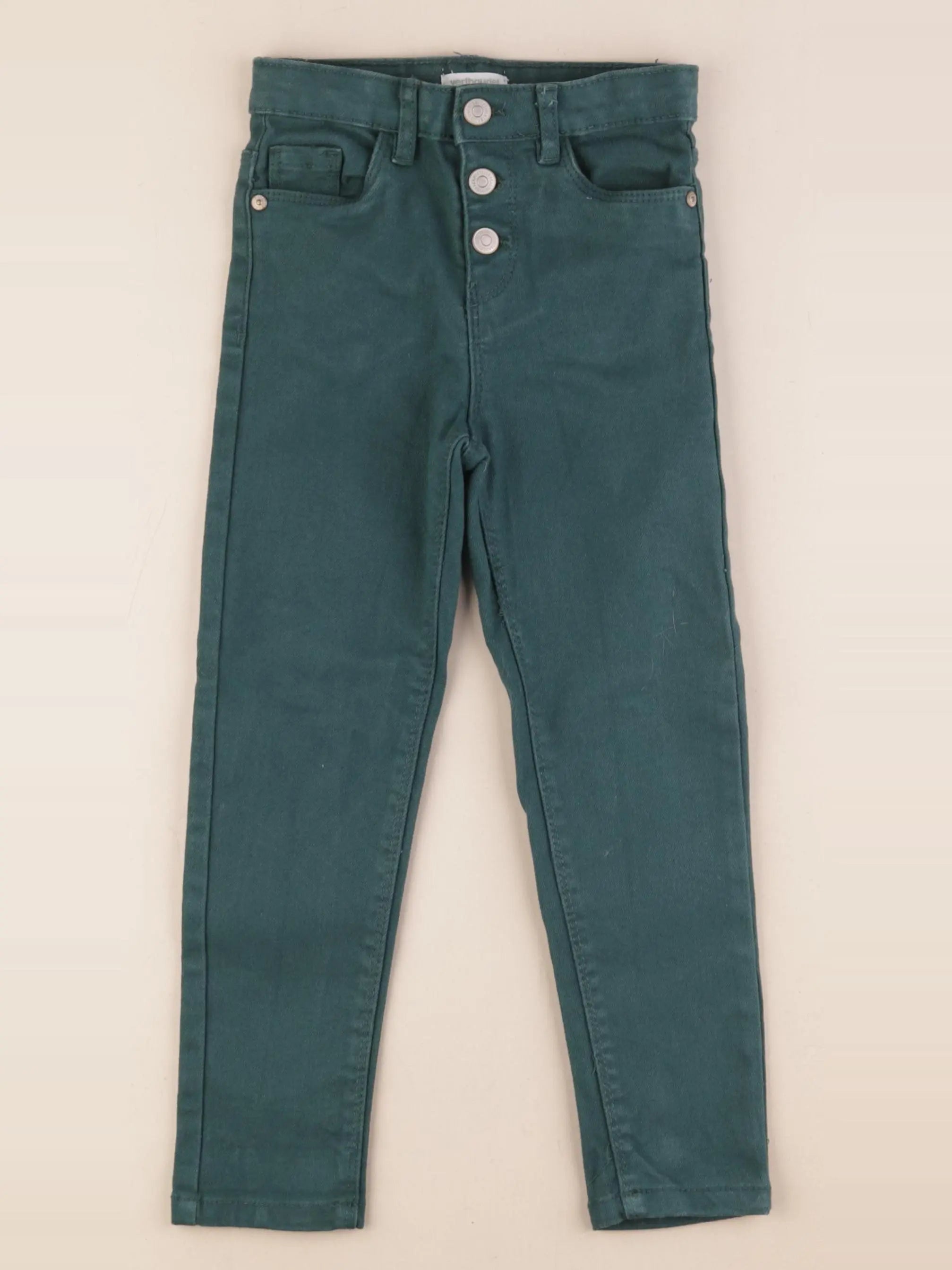 Vertbaudet - jean vert - 5 ans