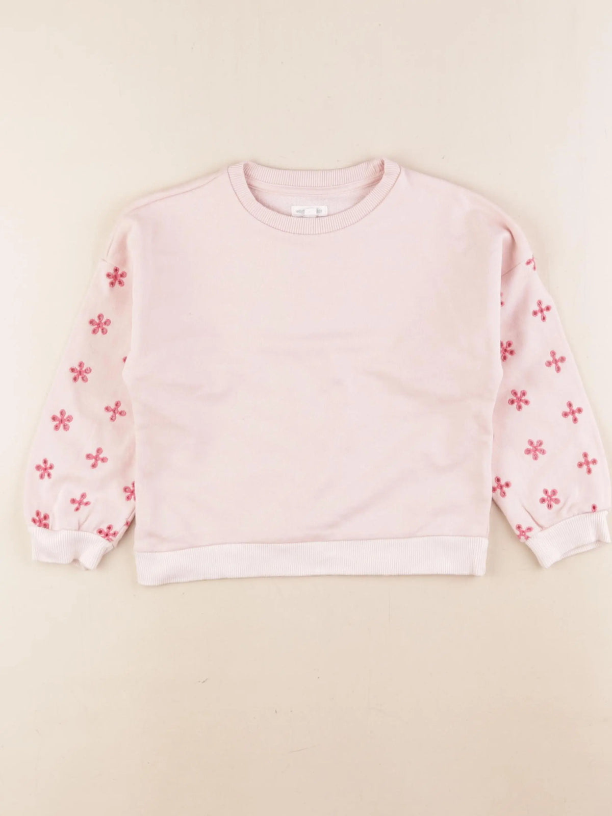 Vertbaudet - sweat rose - 5 ans
