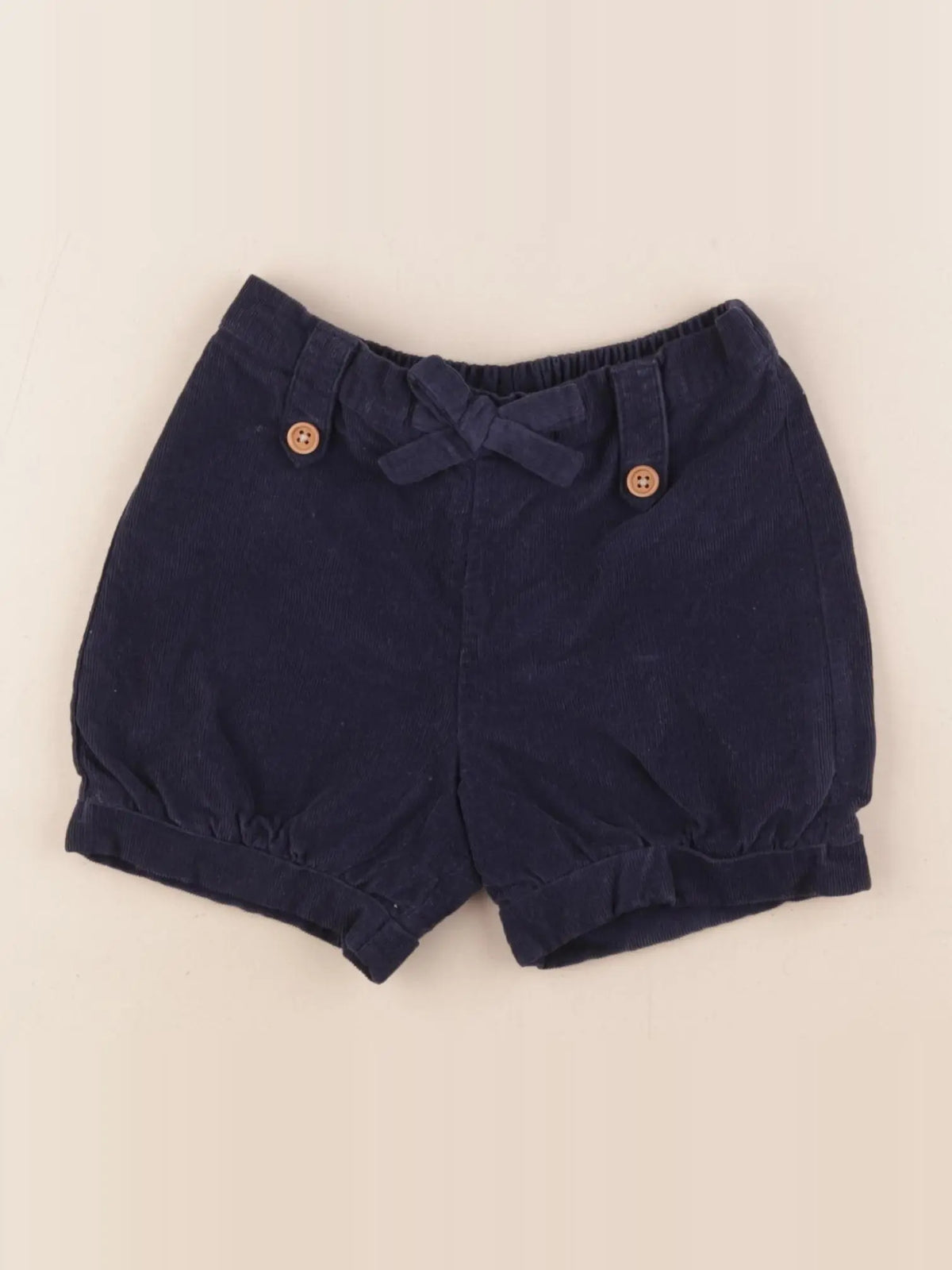Cyrillus - short bleu - 24 mois