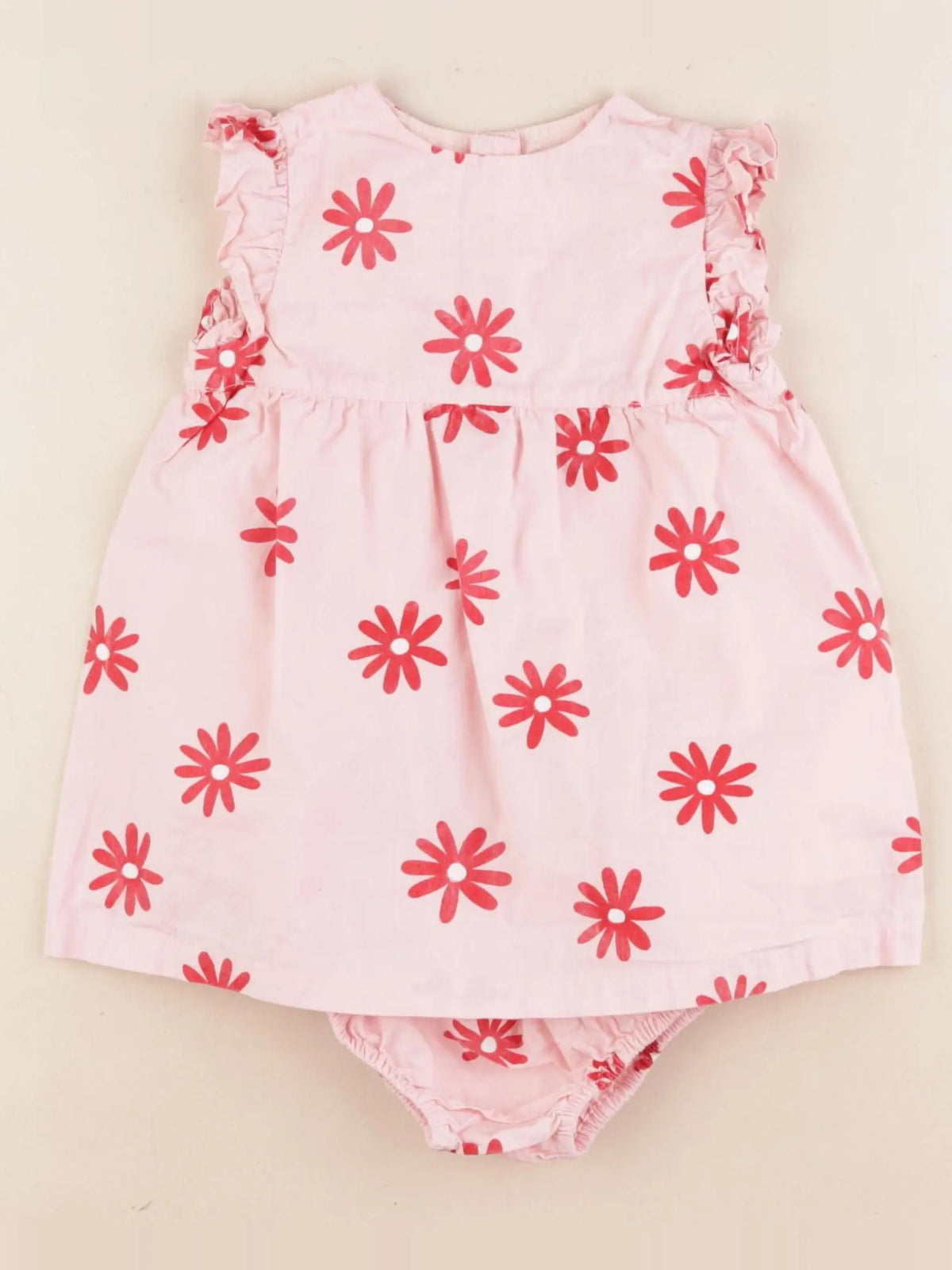 Cadet Rousselle - robe rose - 3 mois