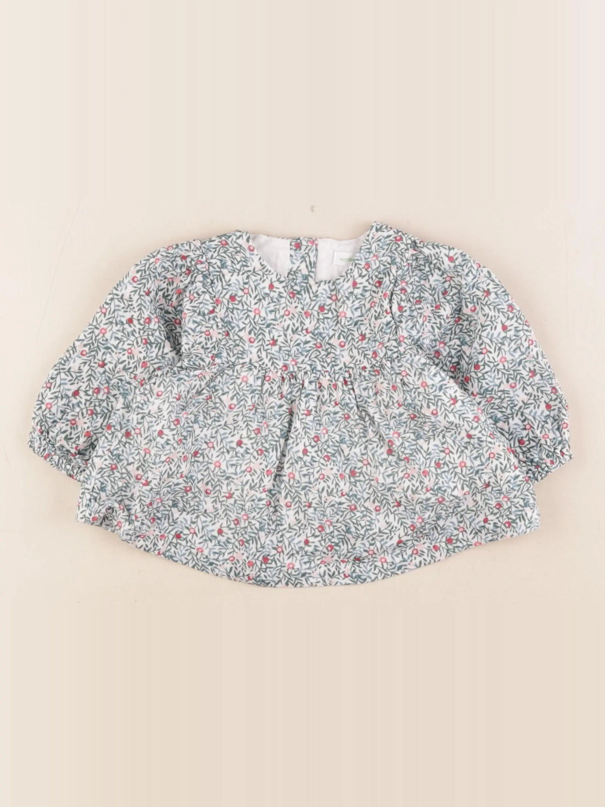 Vertbaudet - blouse multicolore - 6 mois