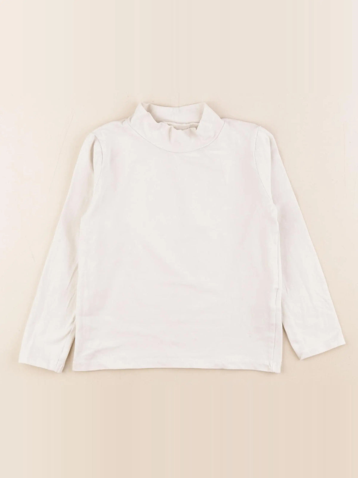 Vertbaudet - sous-pull beige - 5 ans