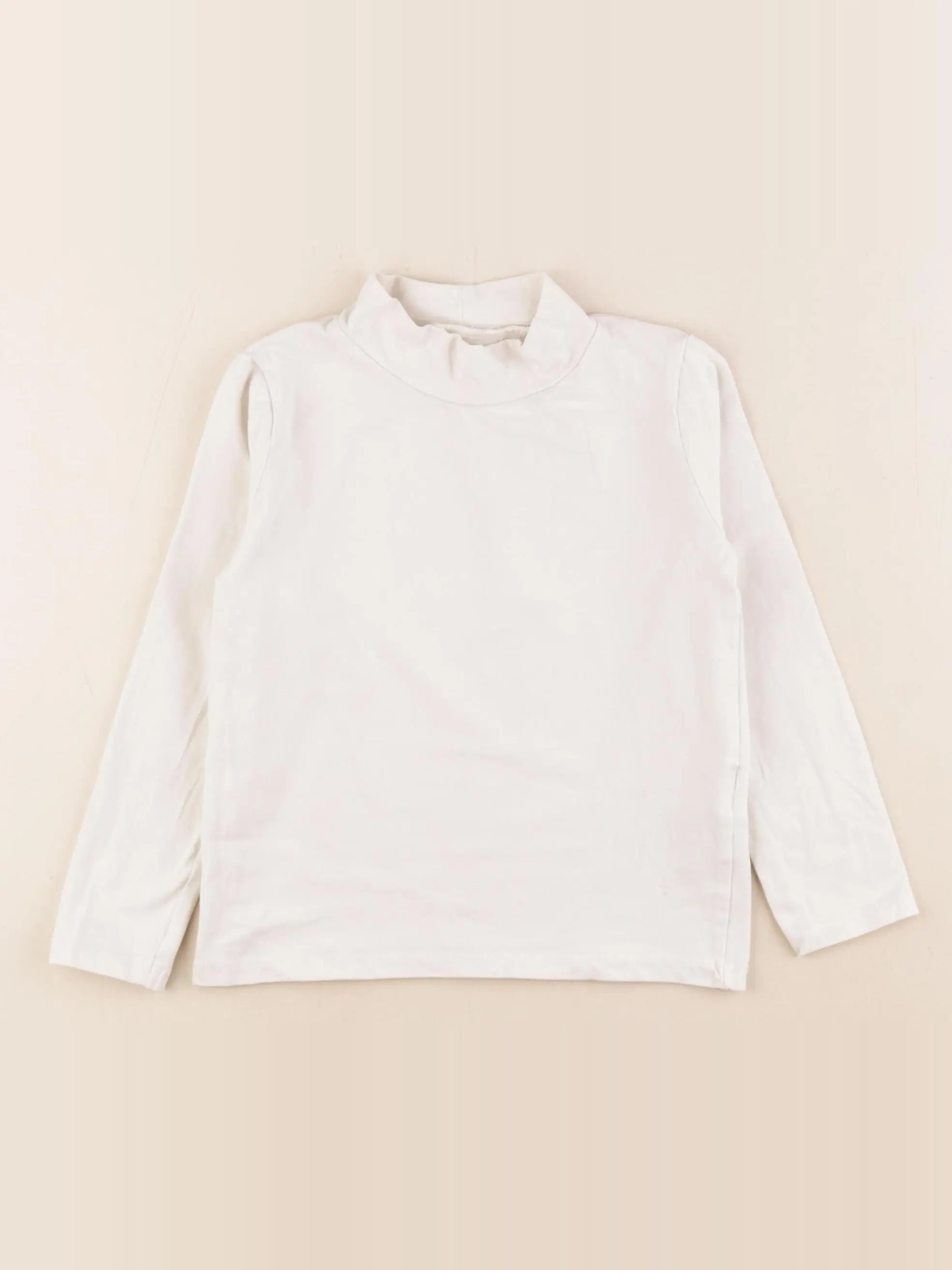 Vertbaudet - sous-pull beige - 5 ans