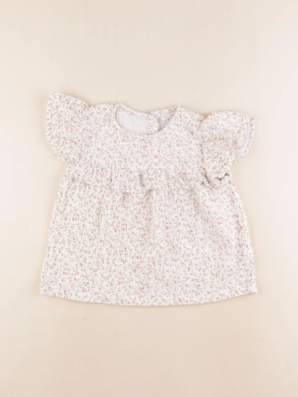Vertbaudet - blouse multicolore - 10 ans
