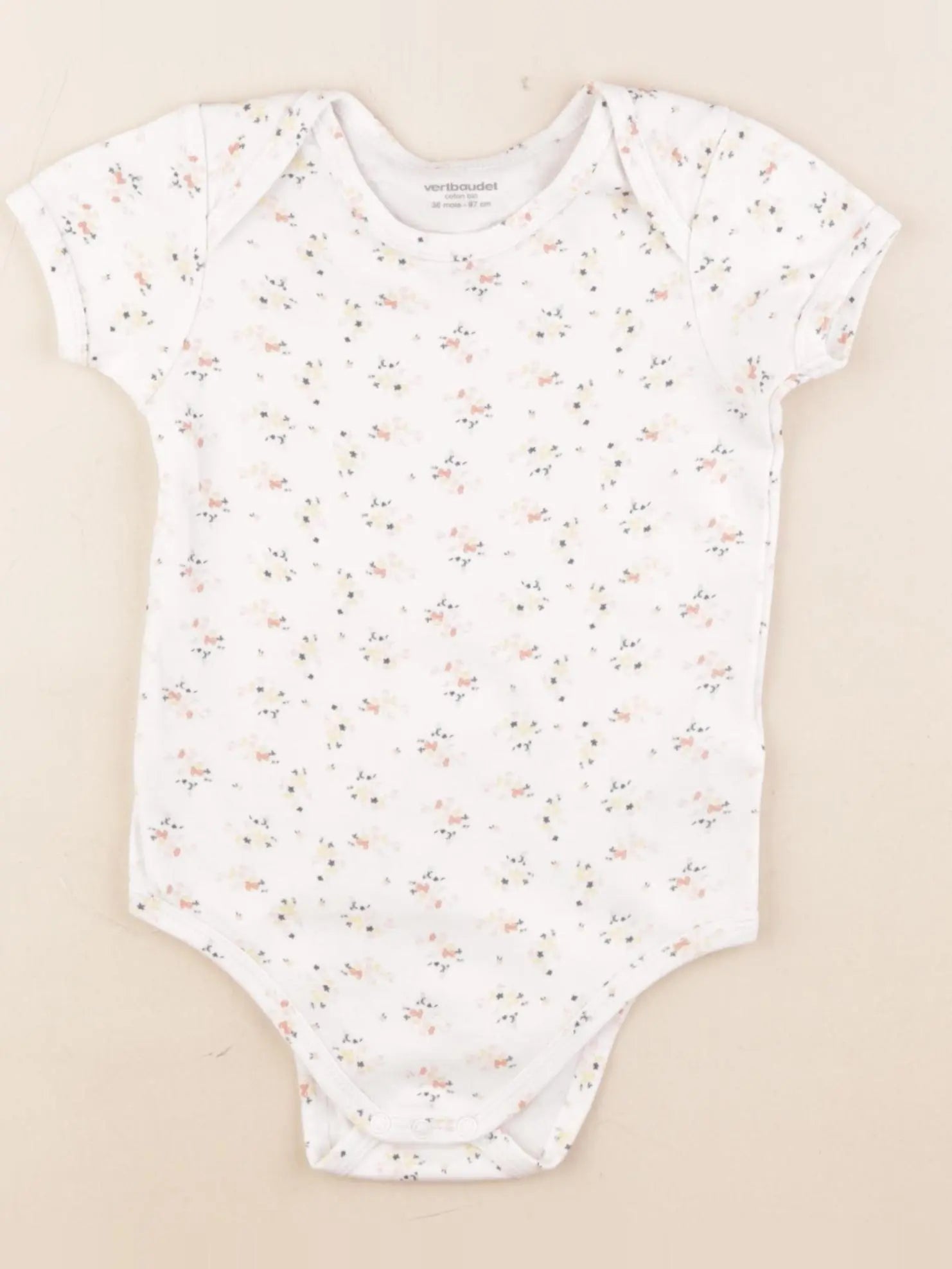 Vertbaudet - body multicolore - 36 mois