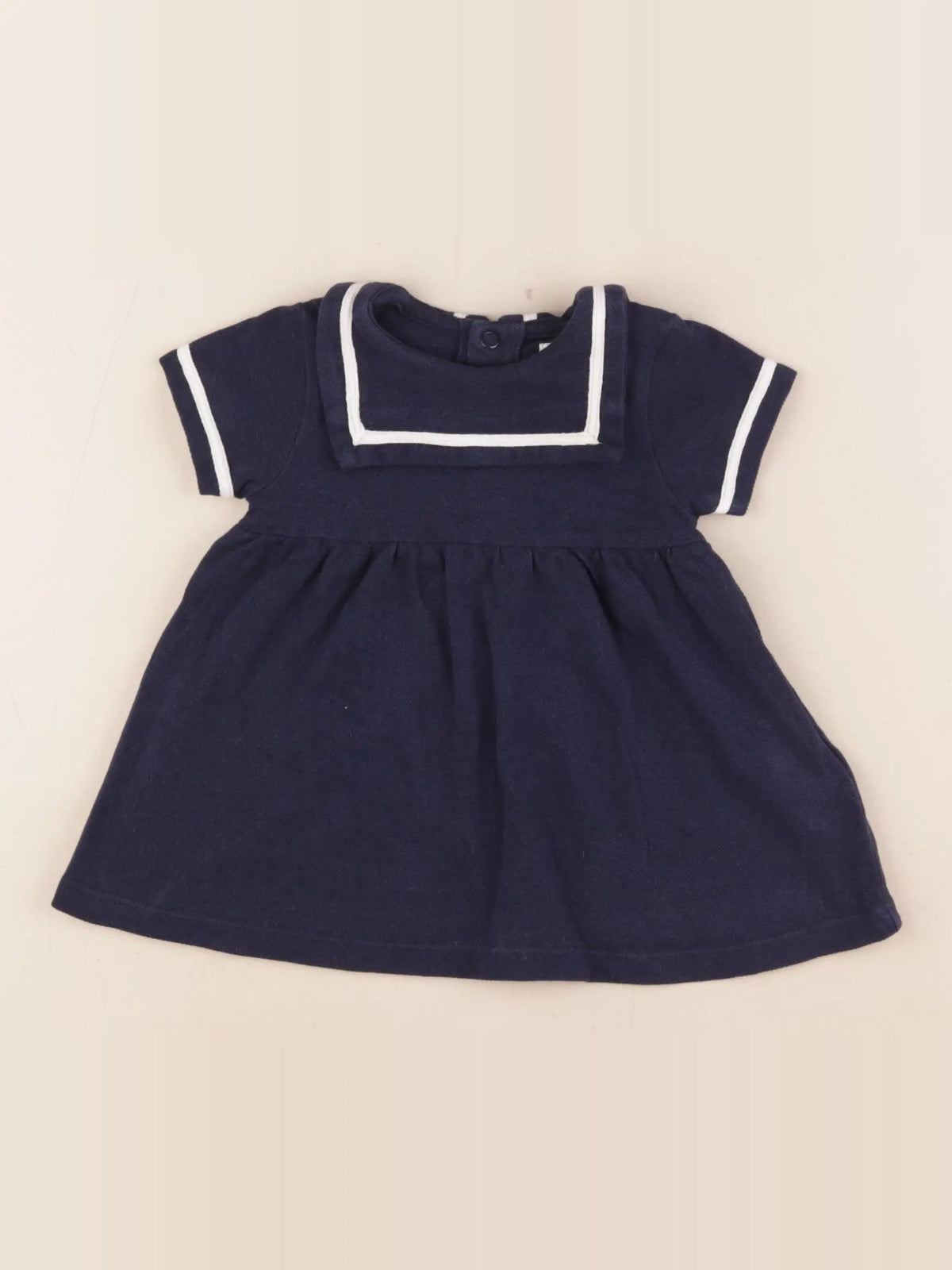 Cyrillus - robe bleu - 3 mois