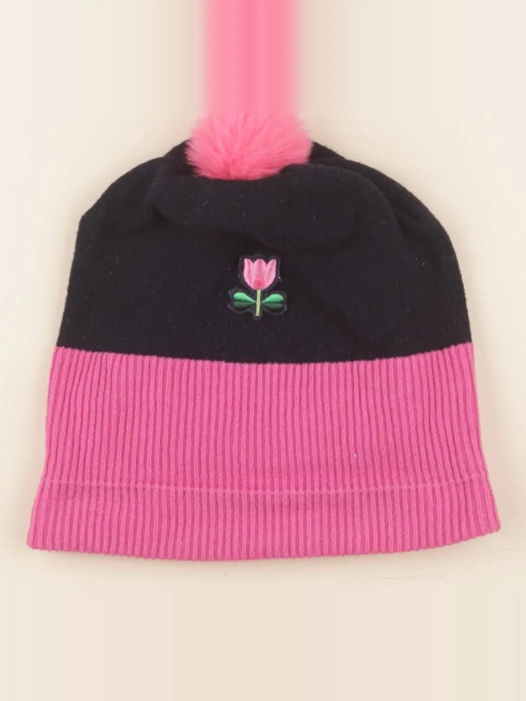 Jacadi - bonnet rose - 24/36 mois