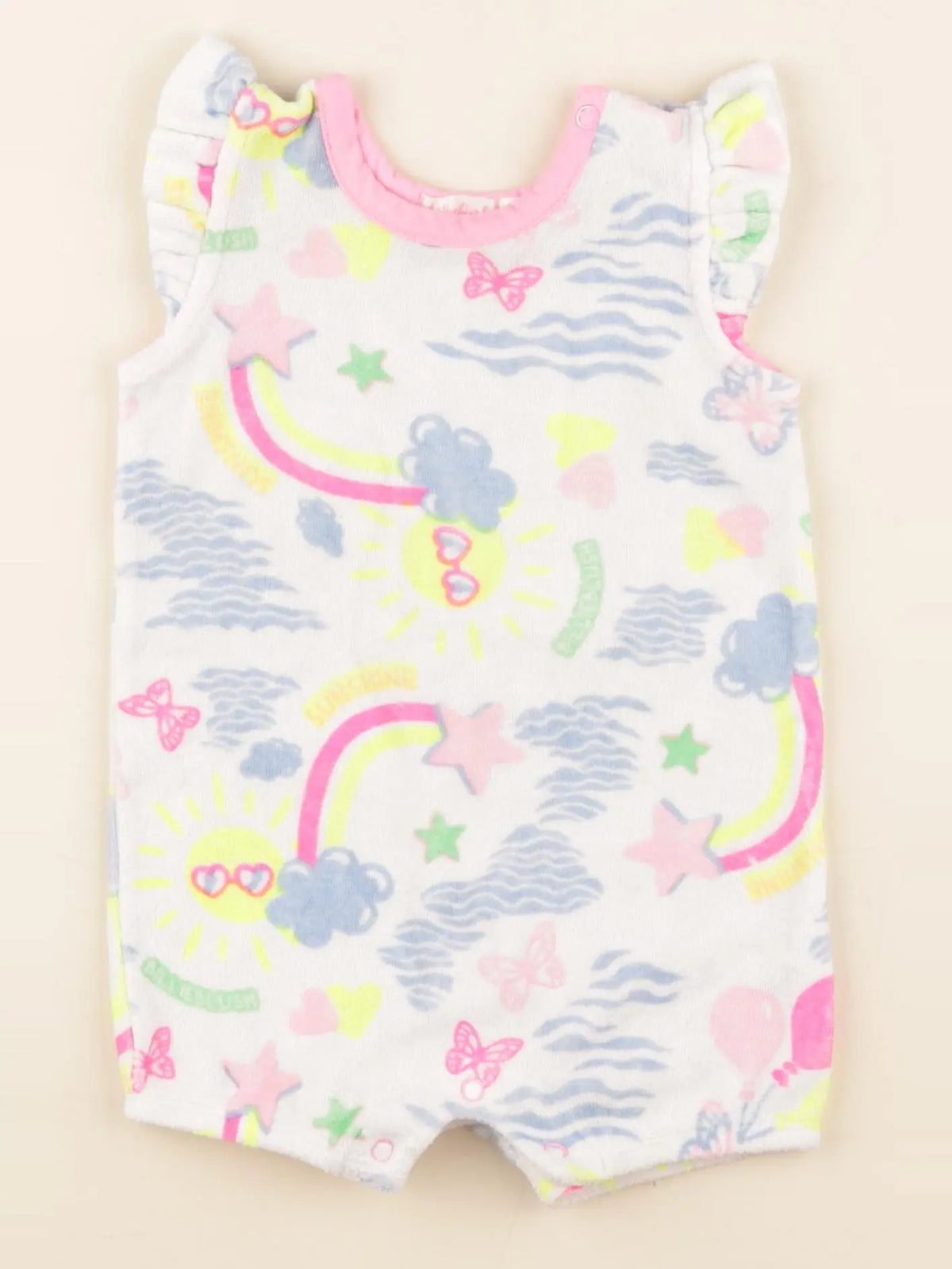 Billie Blush - combinaison multicolore - 6 mois
