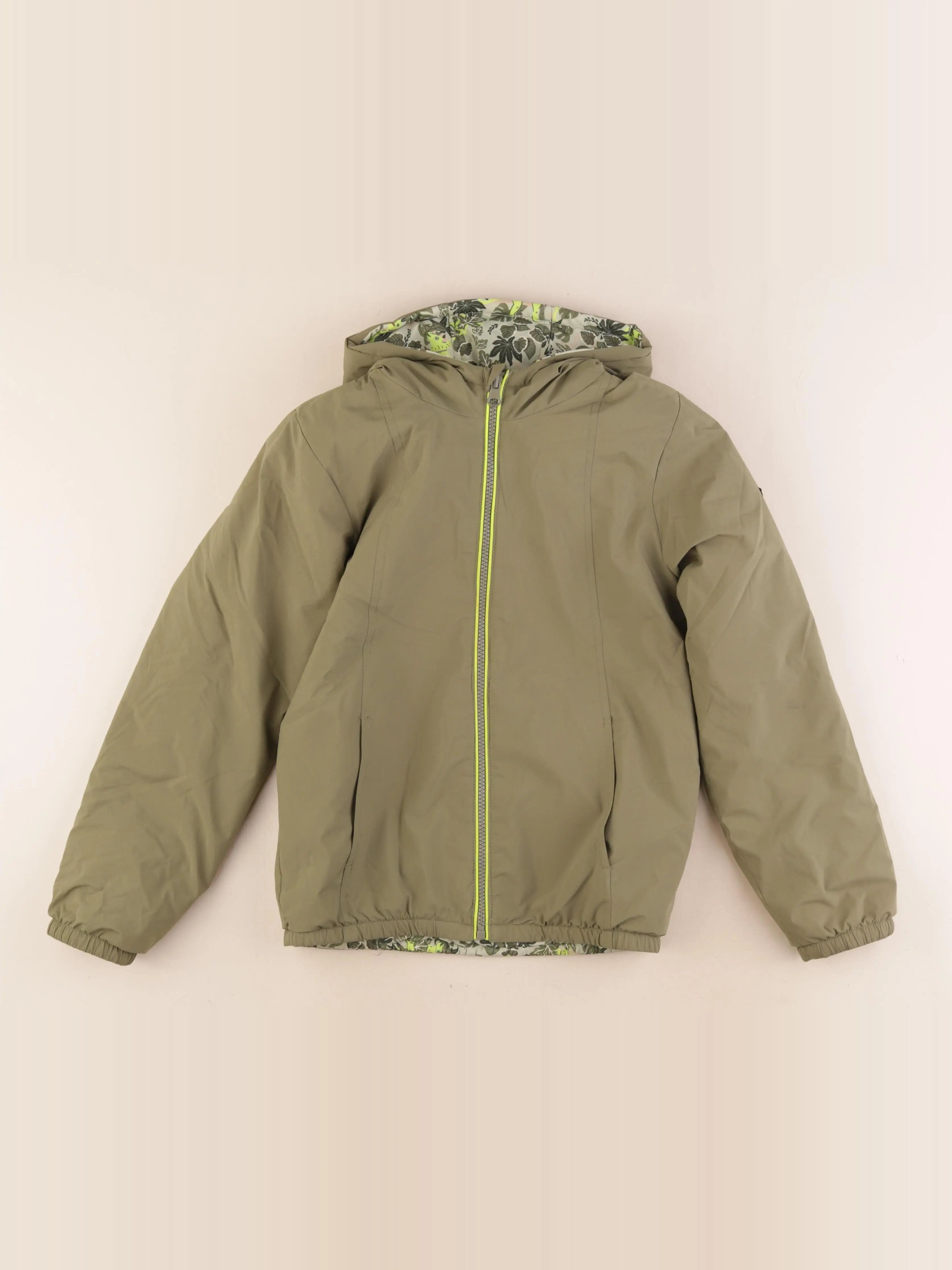 Sergent Major - veste réversible, doublé vert - 10 ans