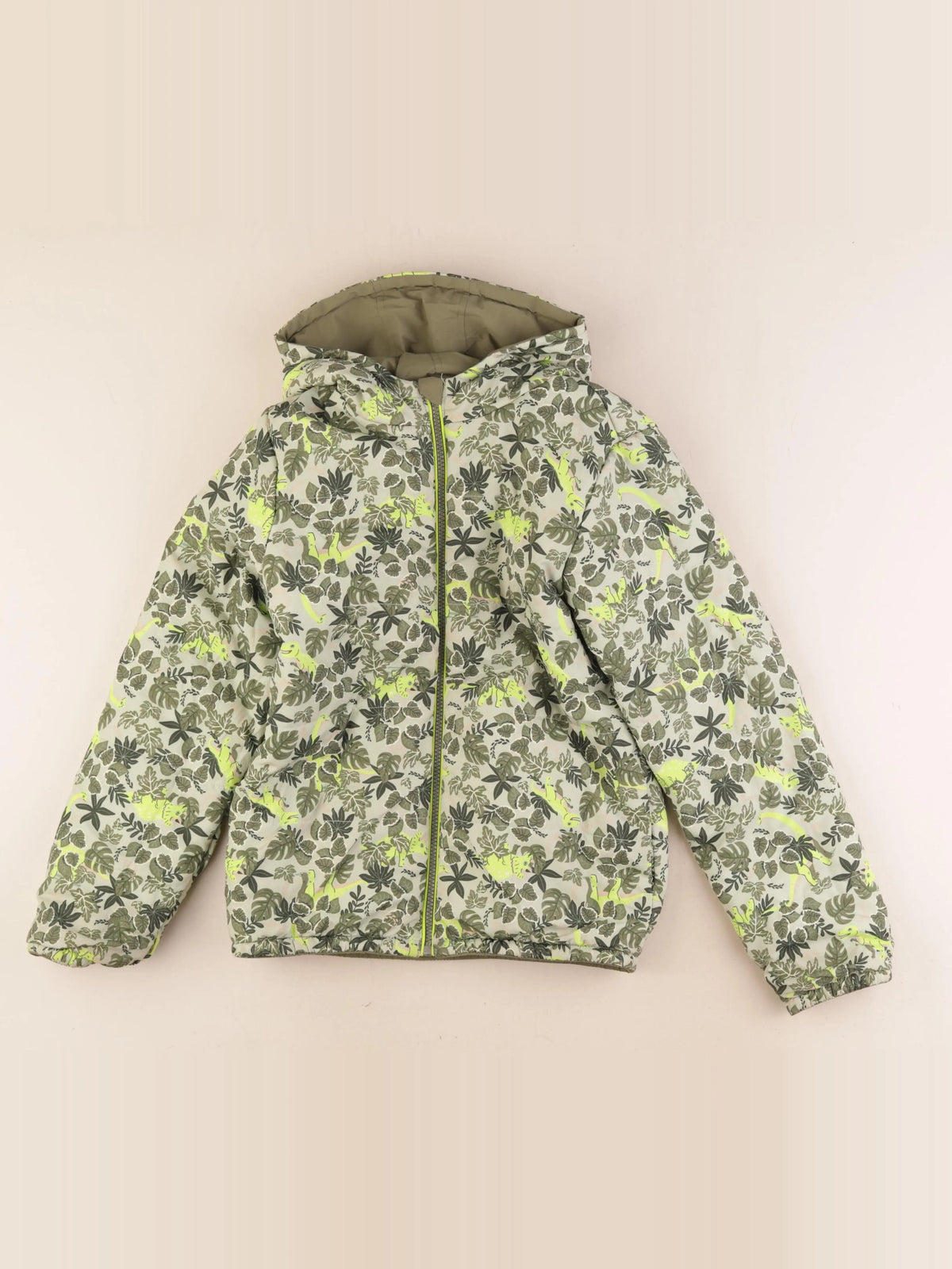 Sergent Major - veste réversible, doublé vert - 10 ans