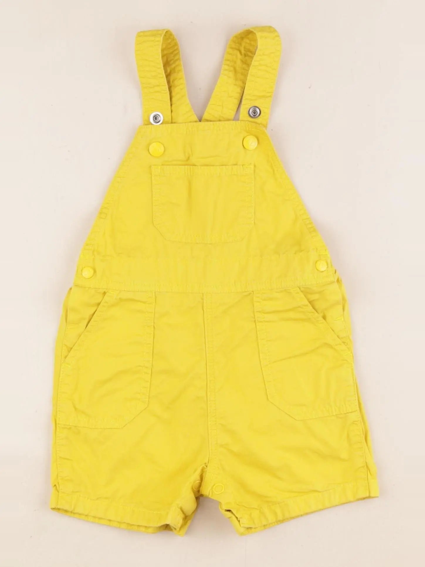 Petit Bateau - salopette jaune - 6 mois
