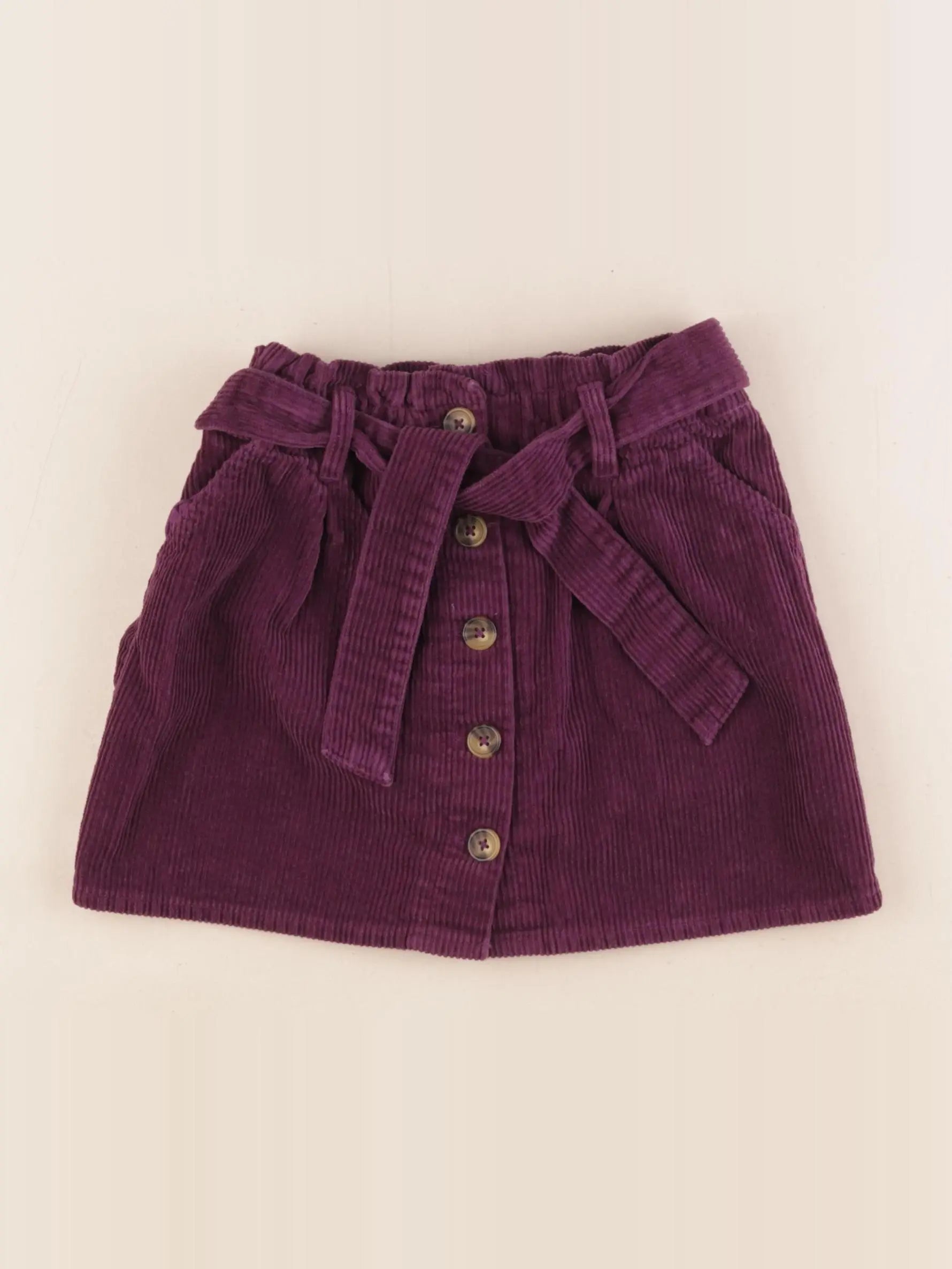 Vertbaudet - jupe violet - 6 ans
