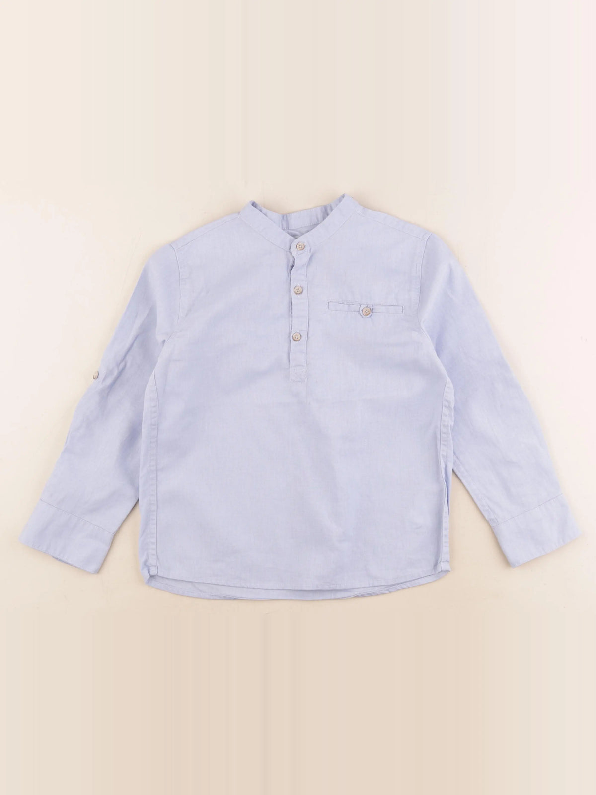 Vertbaudet - chemise bleu - 8 ans