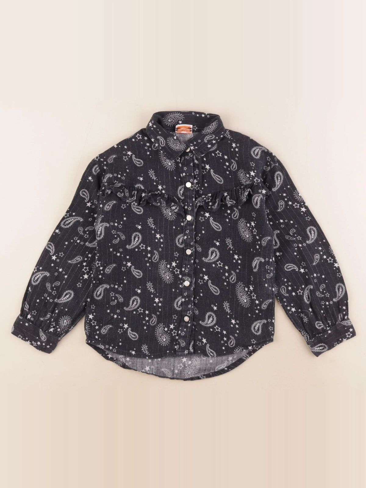 Tape à l'oeil - chemise noir - 6 ans