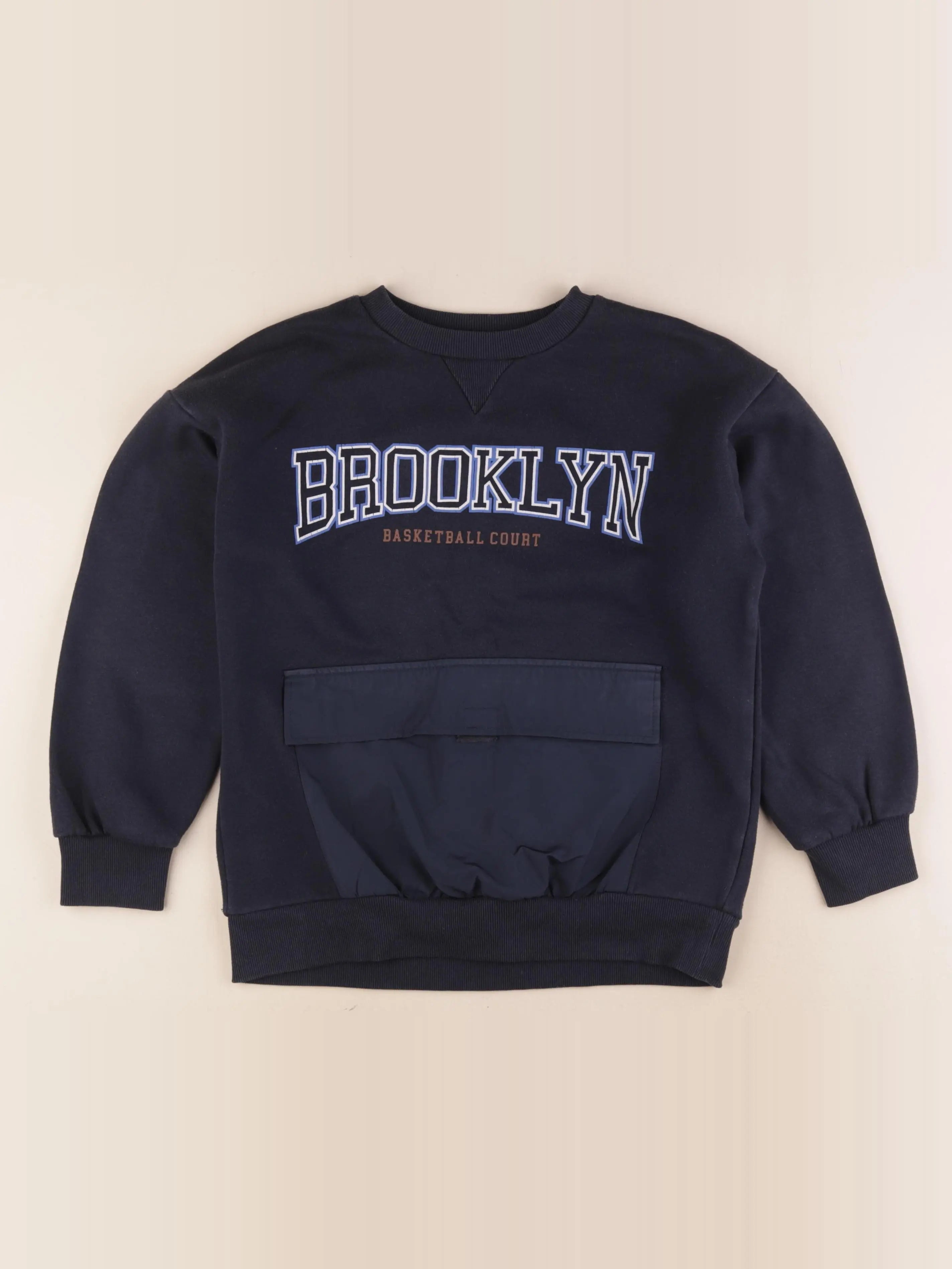 Vertbaudet - sweat bleu - 10 ans