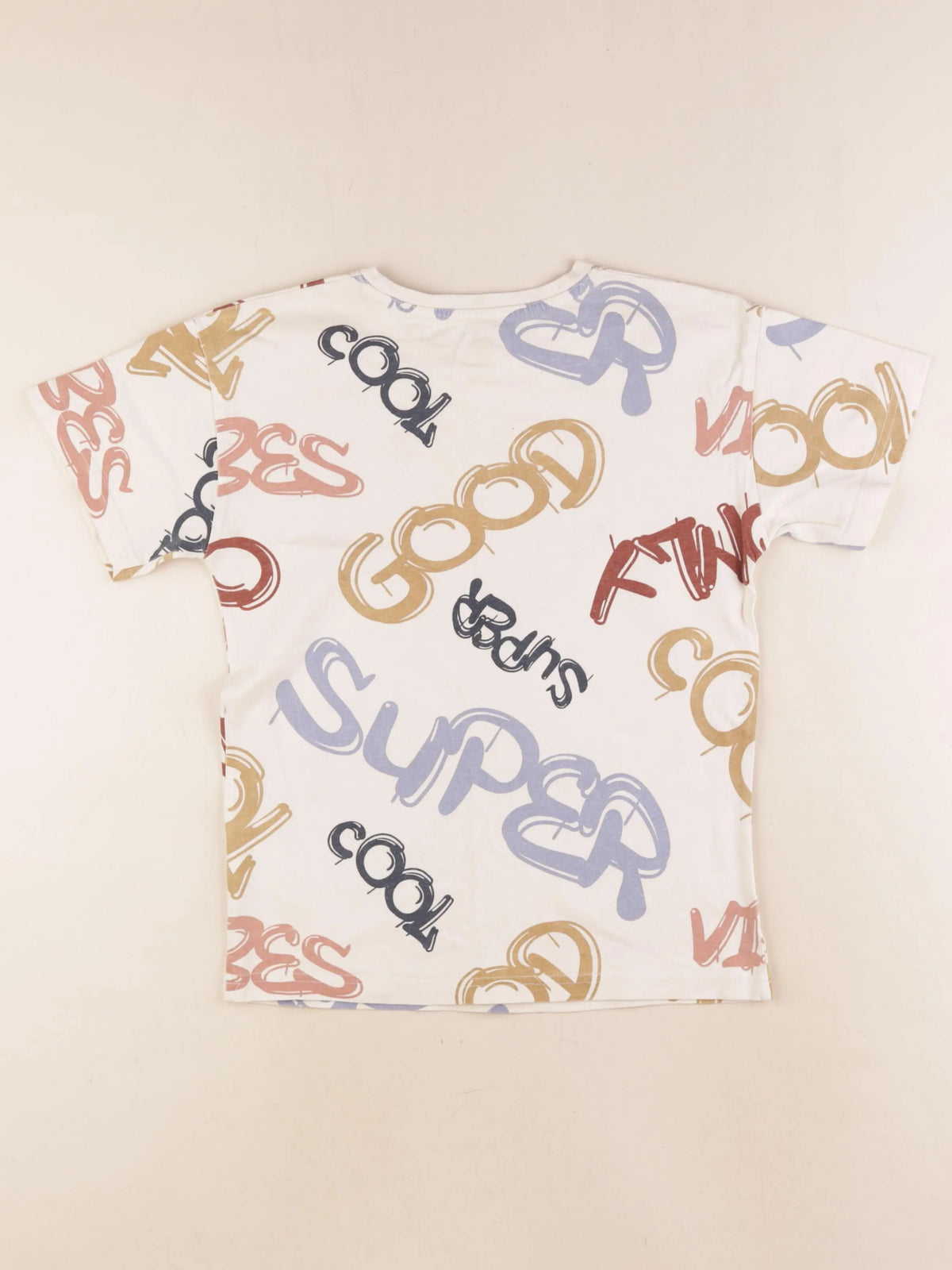 Vertbaudet - tee-shirt multicolore - 10 ans