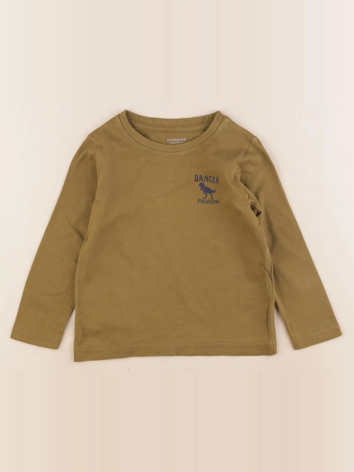 Vertbaudet - tee-shirt vert - 3 ans