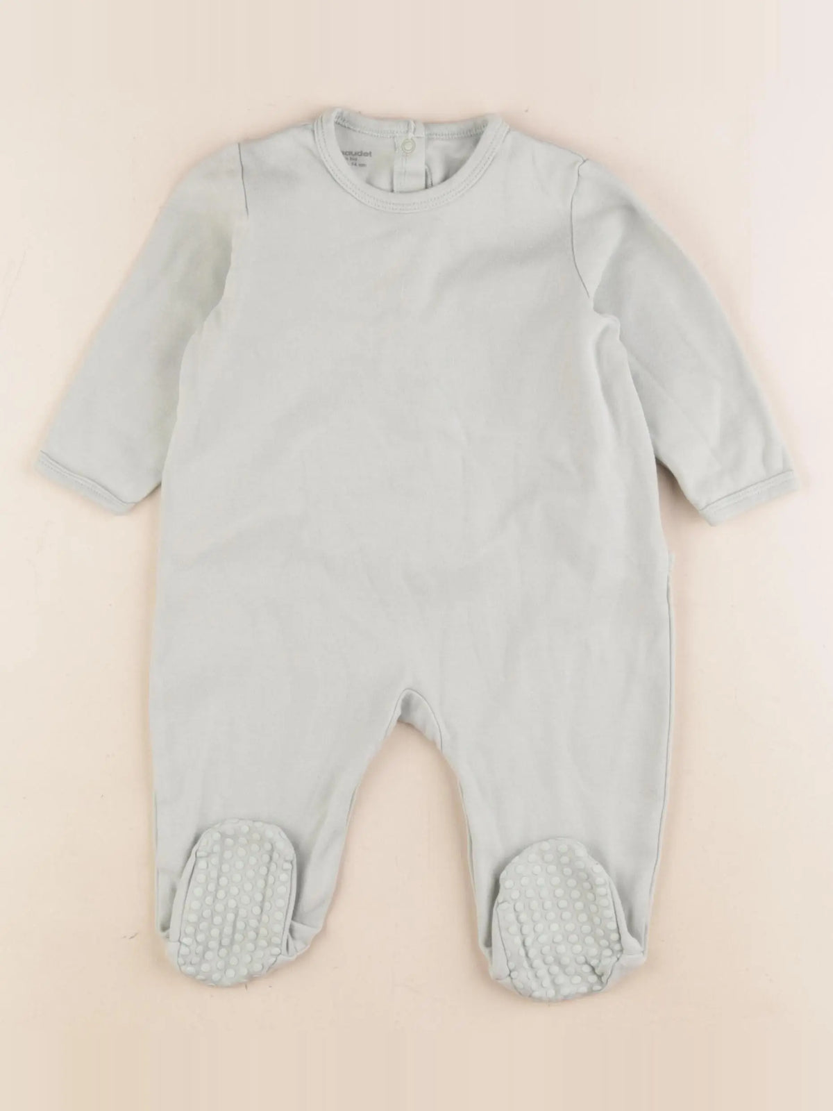 Vertbaudet - pyjama coton vert - 12 mois