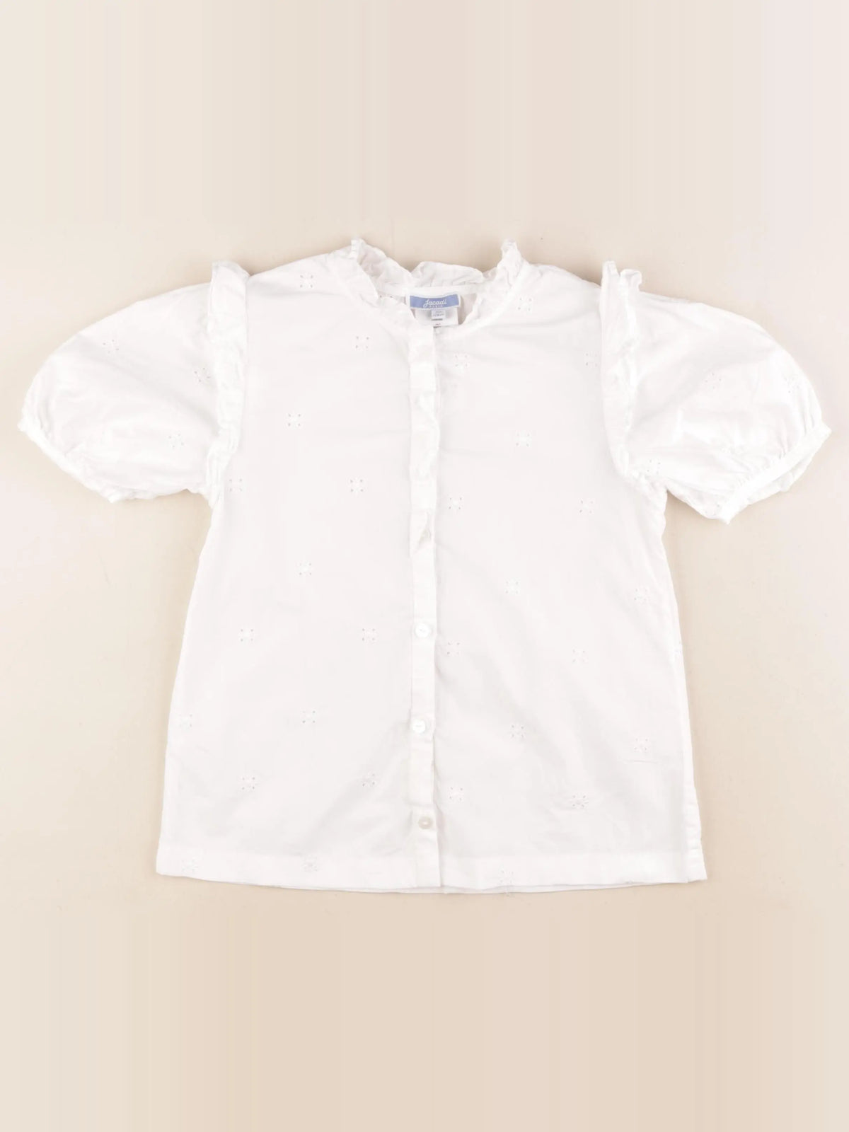 Jacadi - chemise blanc - 8 ans