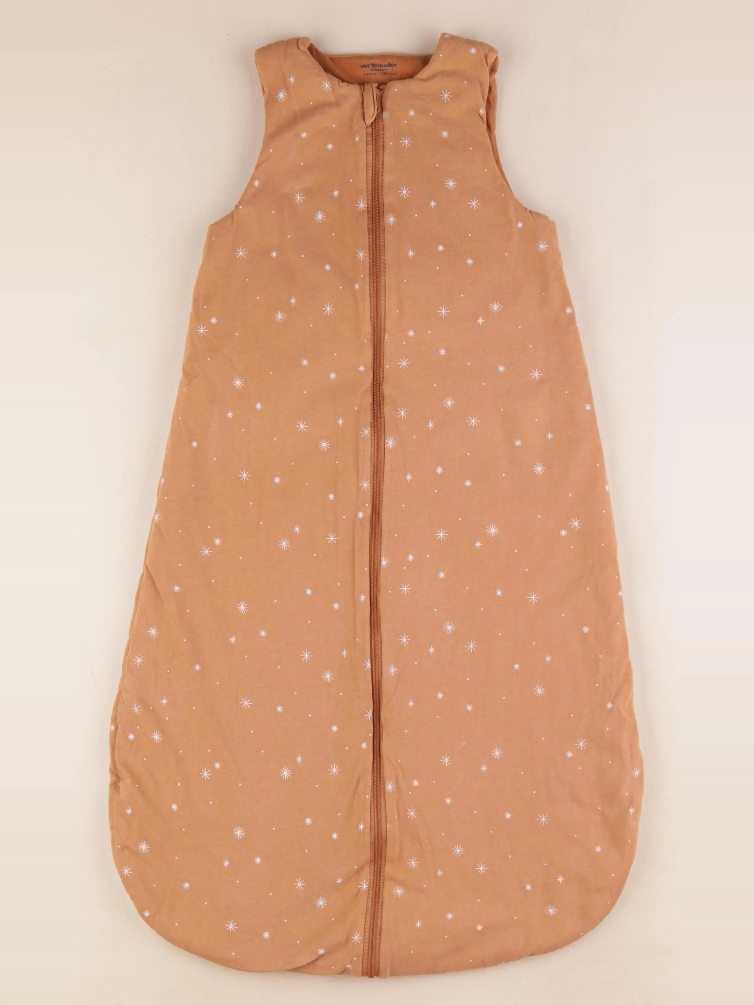 Vertbaudet - gigoteuse marron - 6/18 mois