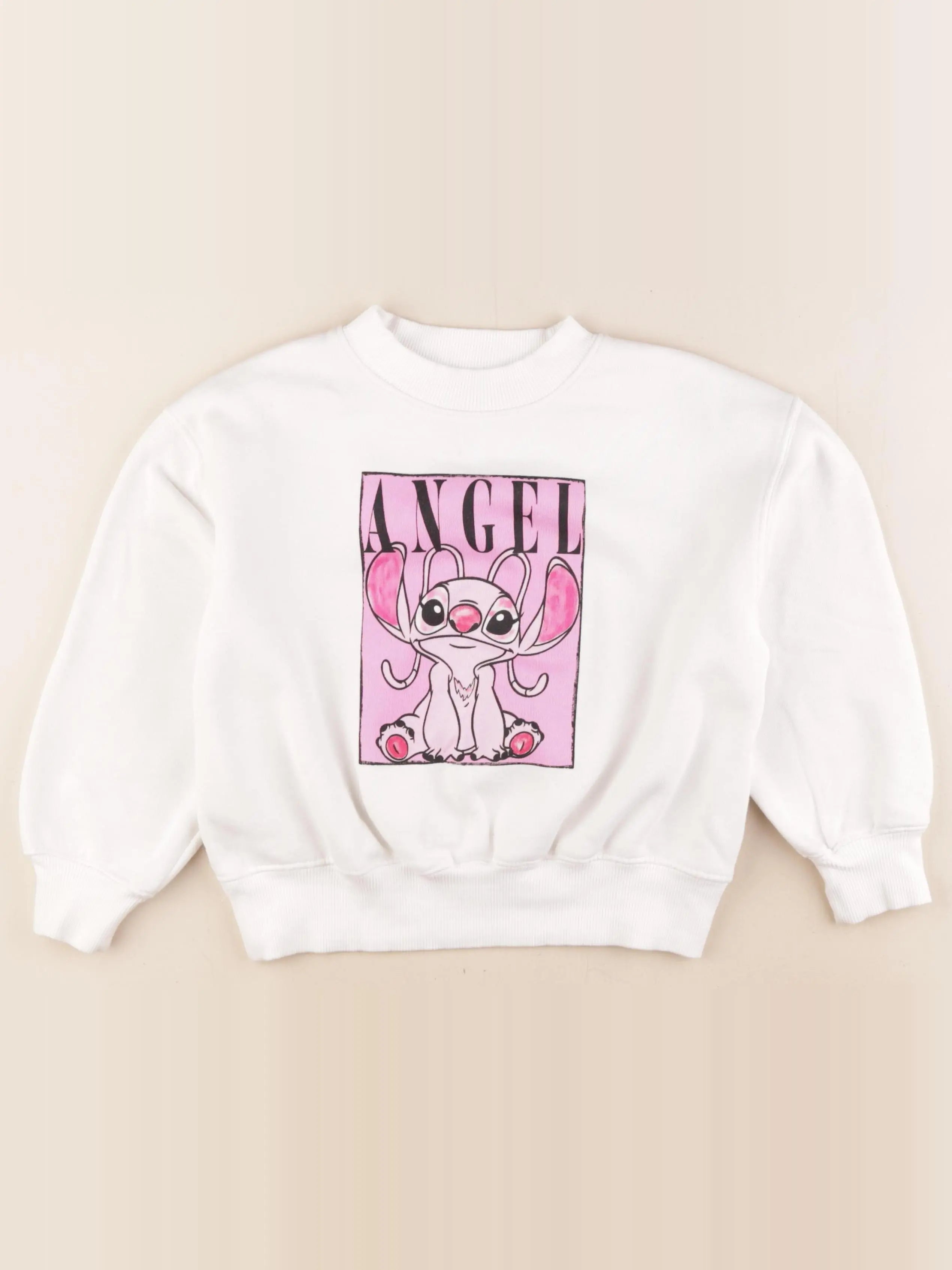 Zara - sweat blanc - 8/9 ans