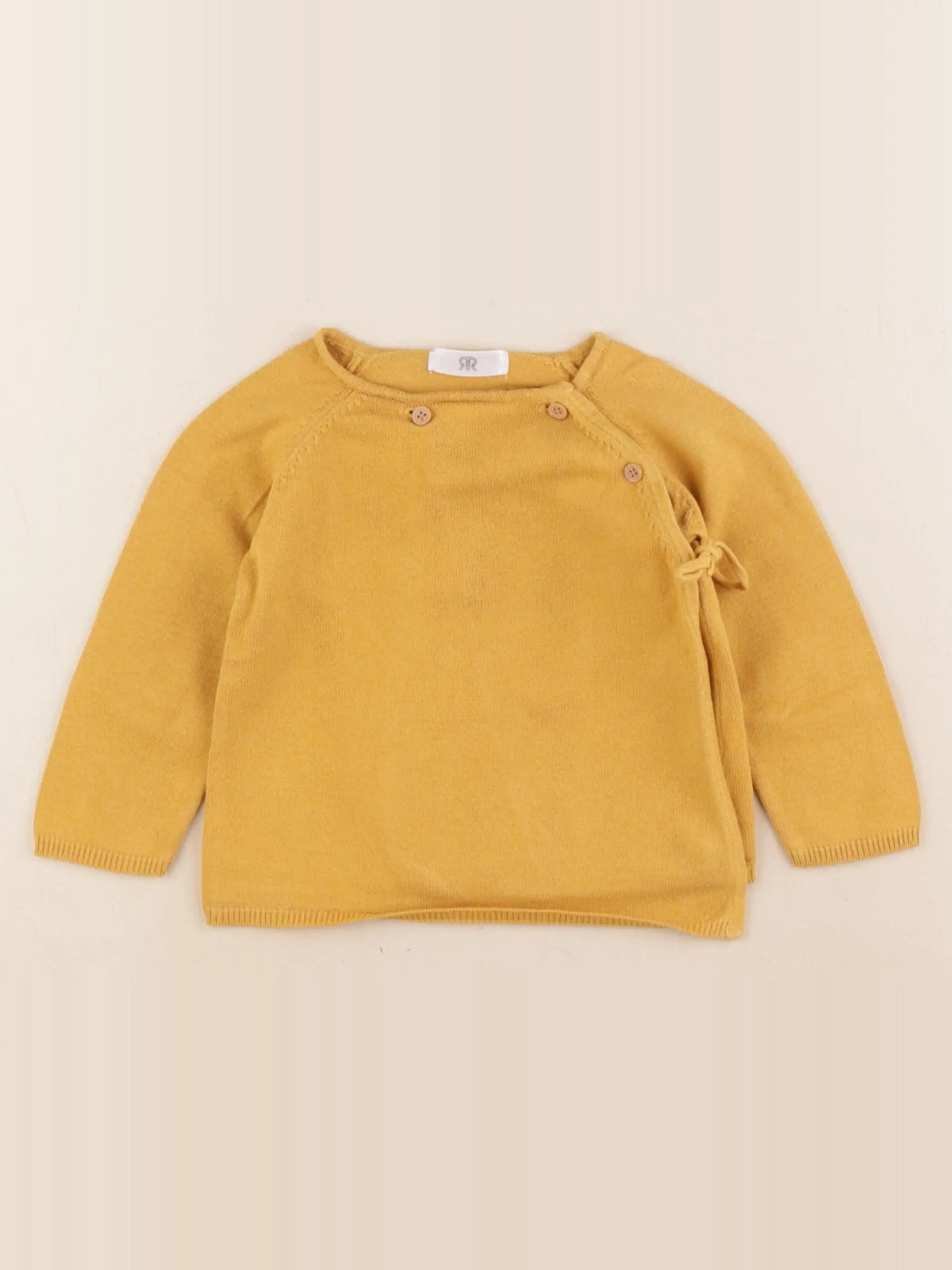 La Redoute - gilet jaune - 9 mois