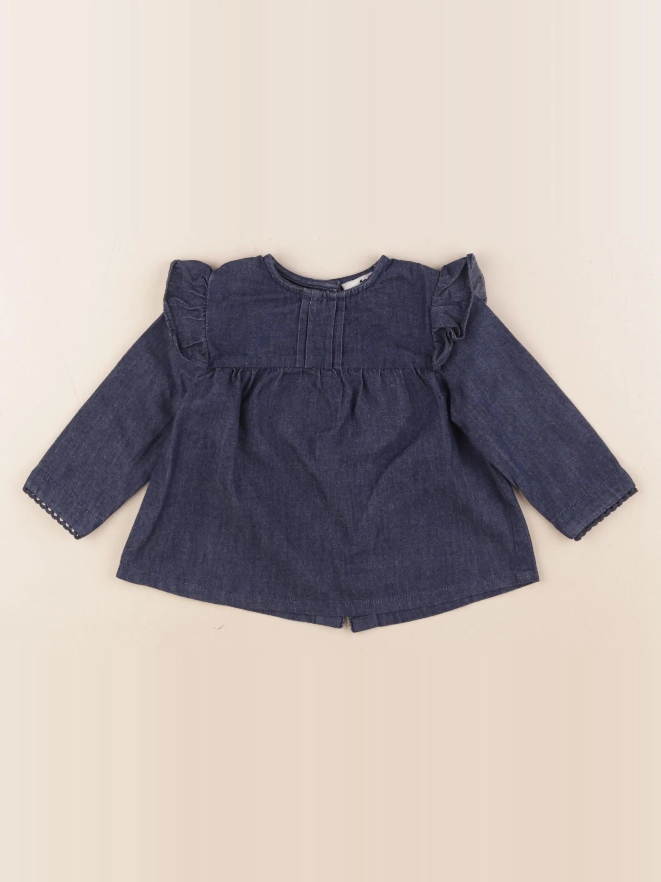 Cyrillus - robe bleu - 6 mois