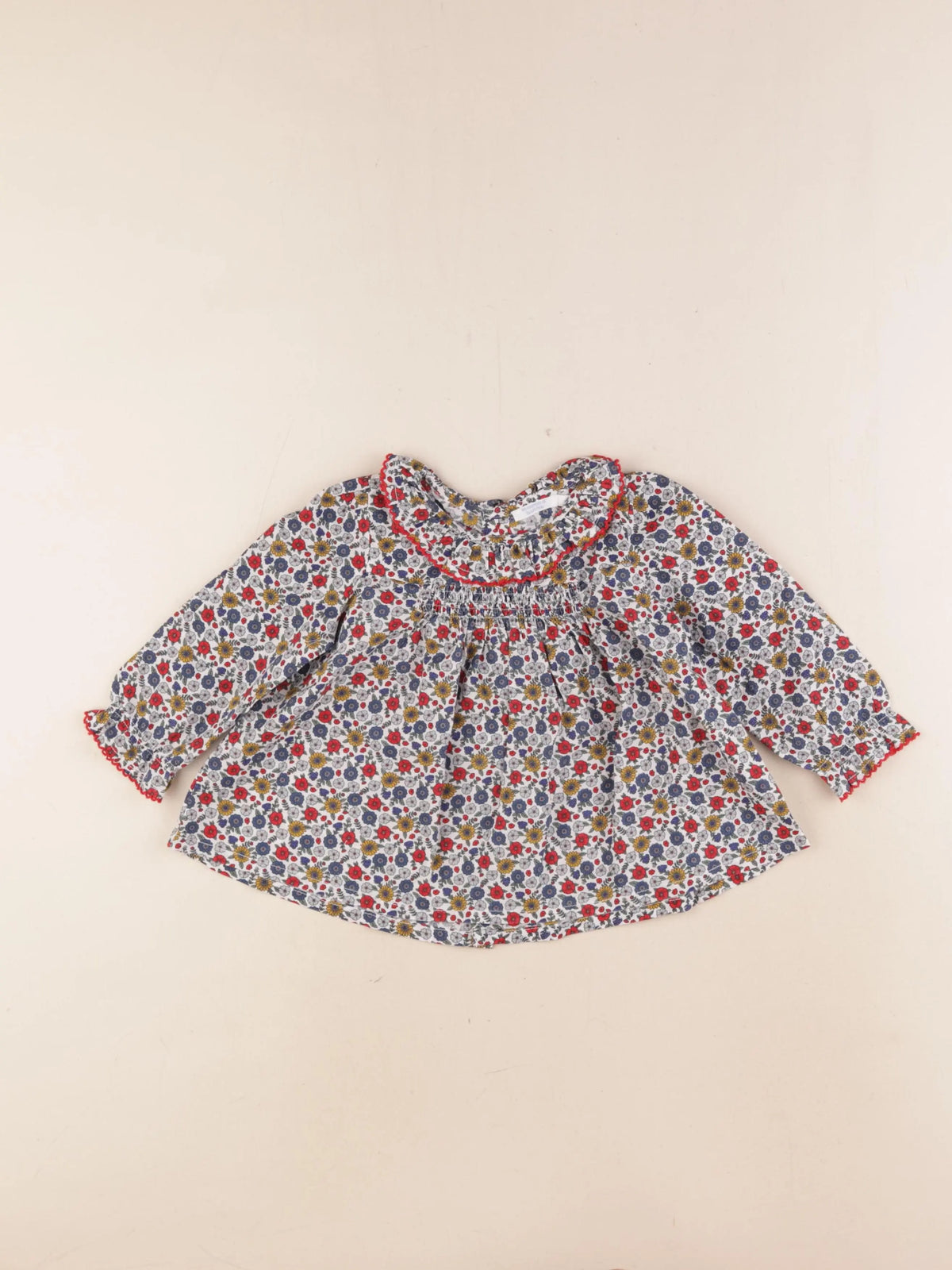Boutchou - robe multicolore - 12 mois
