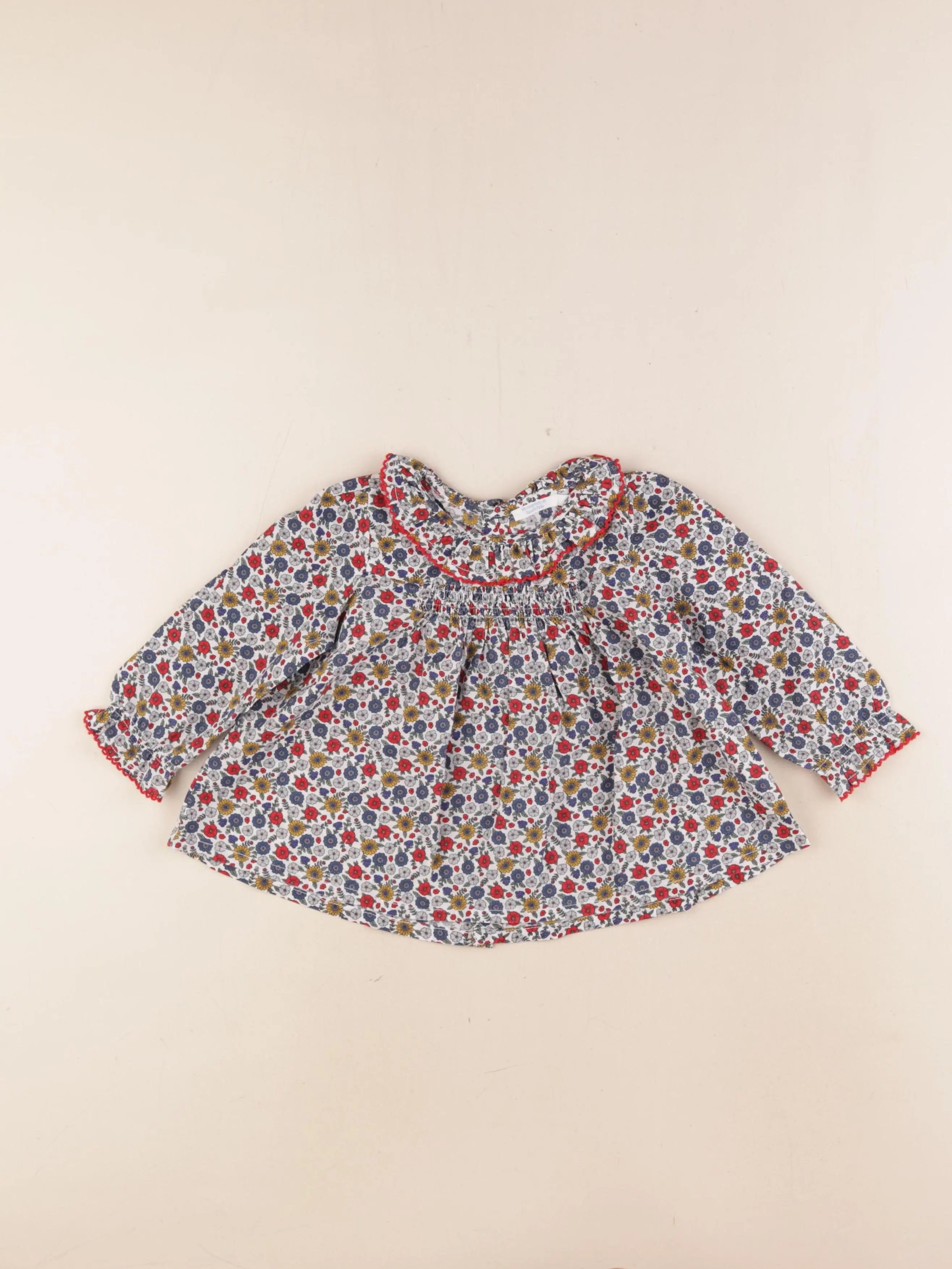 Boutchou - robe multicolore - 12 mois
