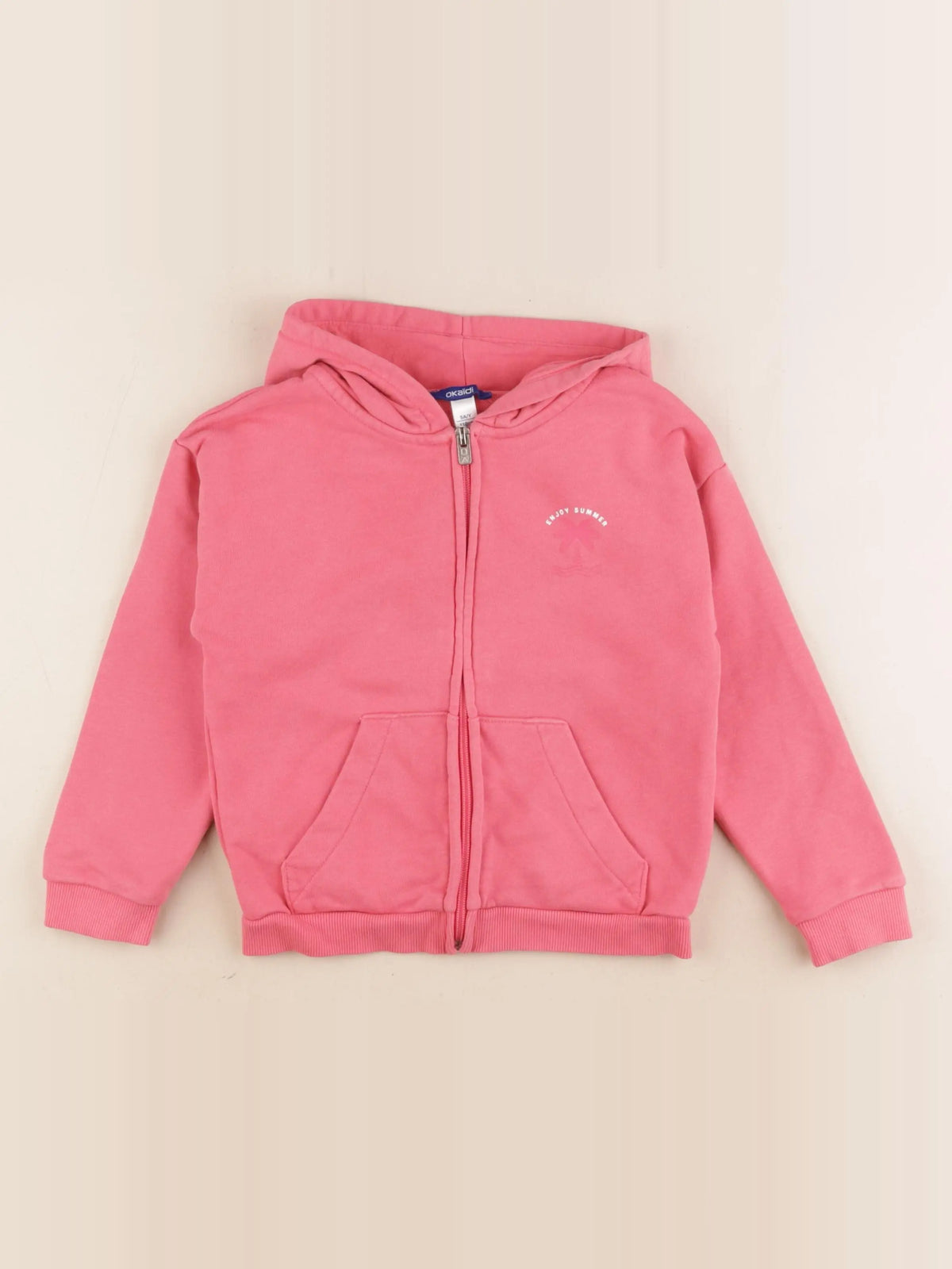 Okaidi - sweat rose - 4 ans