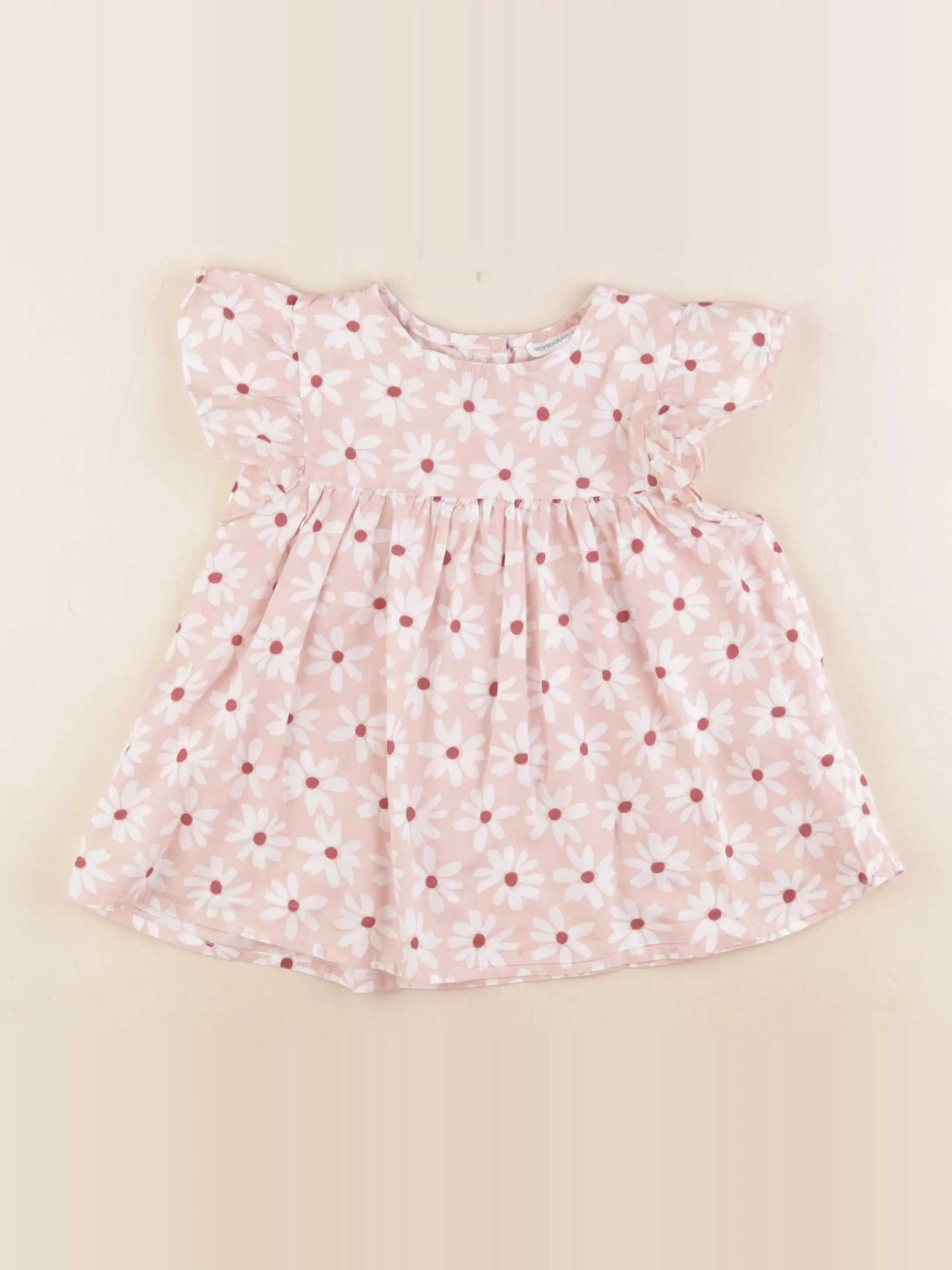 Vertbaudet - blouse rose - 6 ans