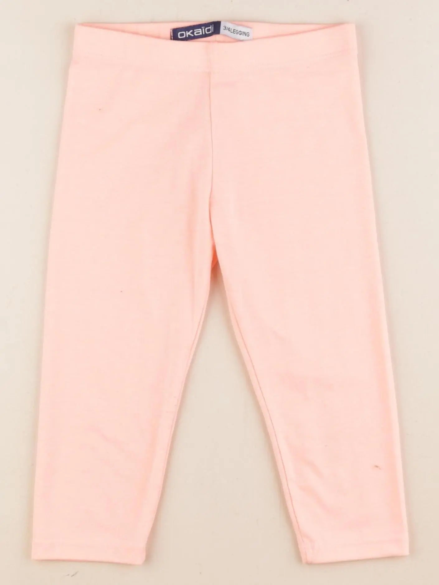 Okaidi - legging court rose fluo - 5 ans