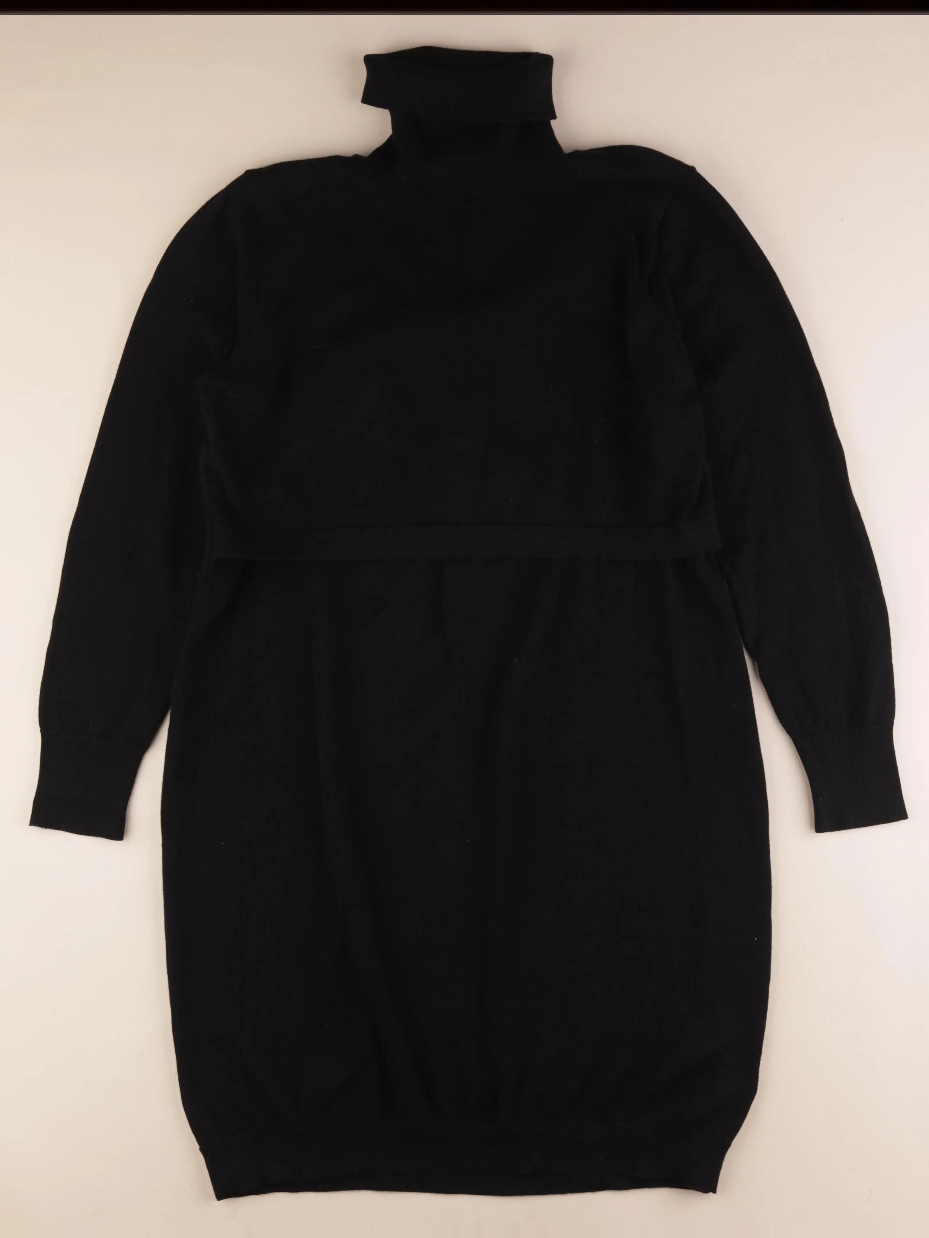 Seraphine - robe grossesse, allaitement noir - m