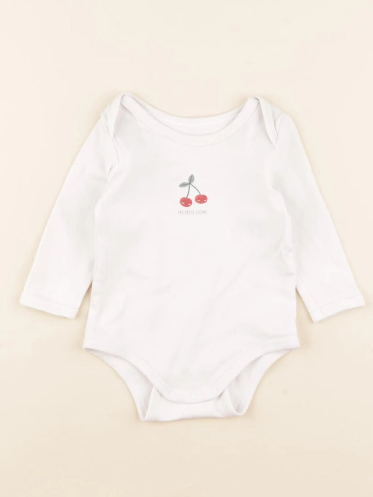 Vertbaudet - body blanc - 9 mois