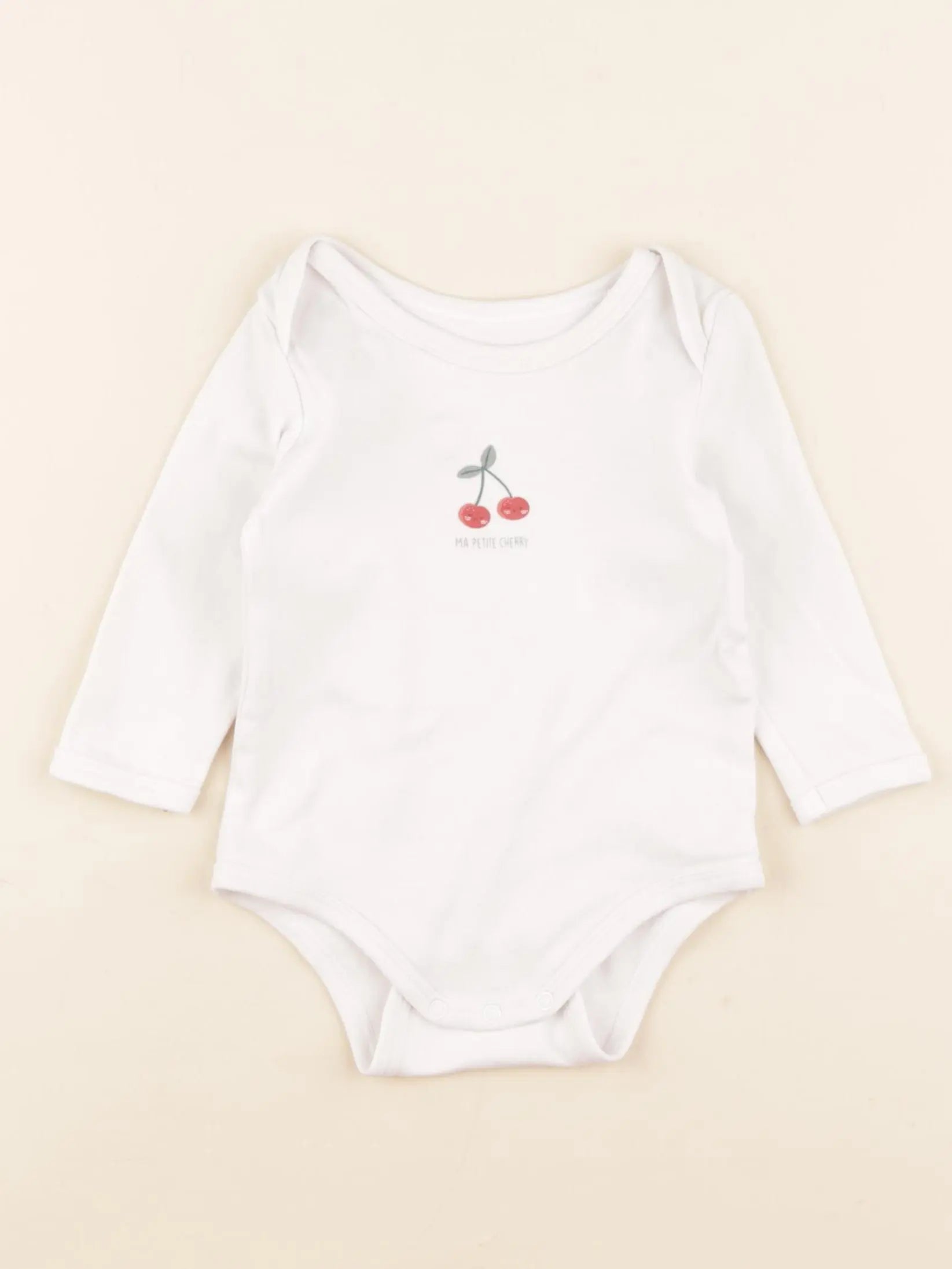 Vertbaudet - body blanc - 9 mois