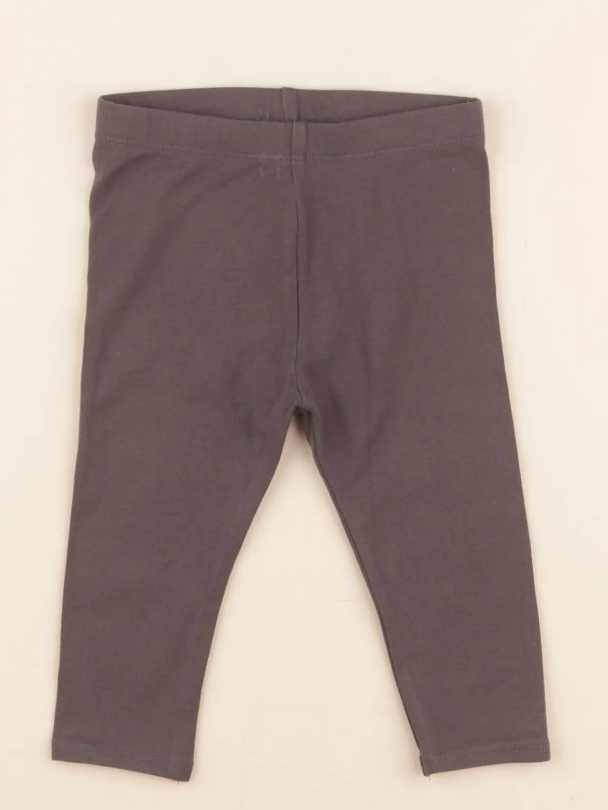 Vertbaudet - legging gris - 9 mois