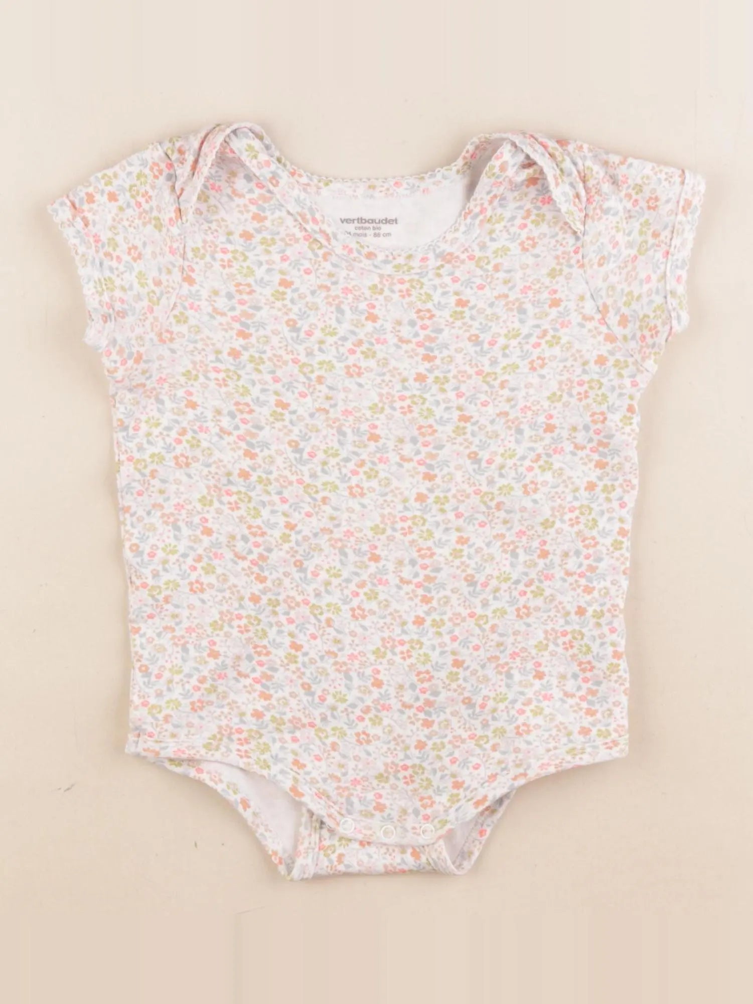 Vertbaudet - body multicolore - 24 mois