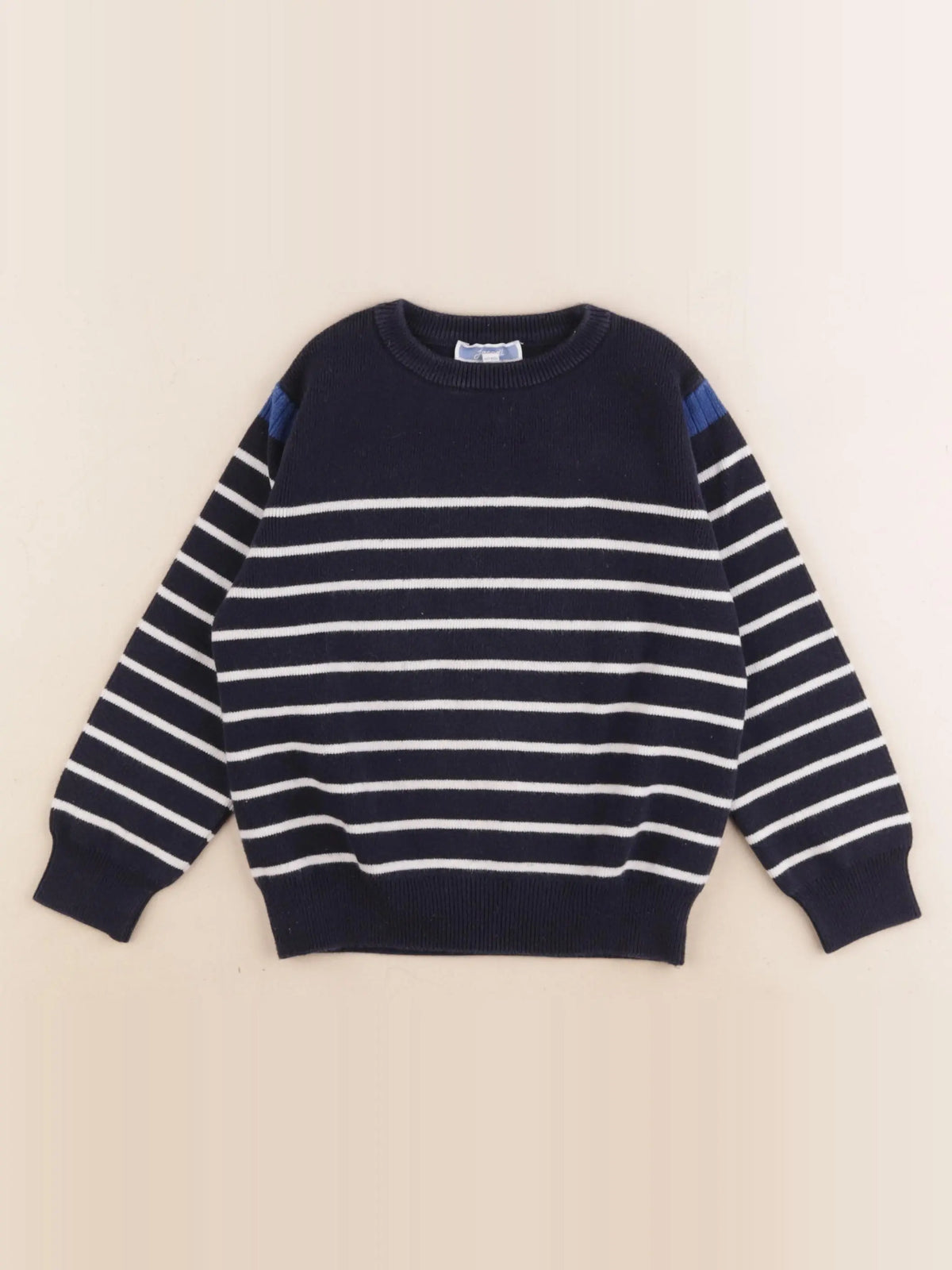 Jacadi - pull bleu - 4 ans