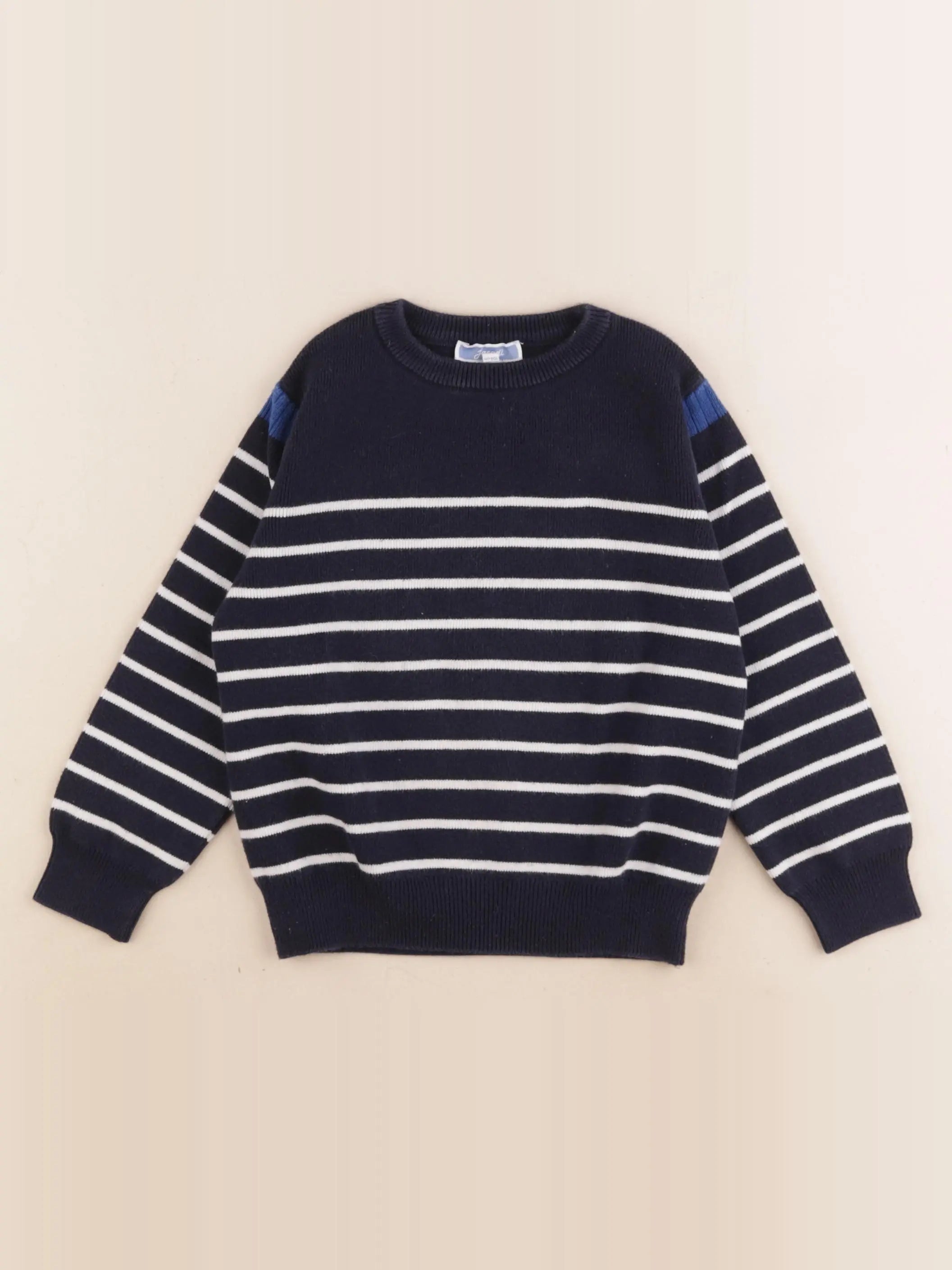 Jacadi - pull bleu - 4 ans