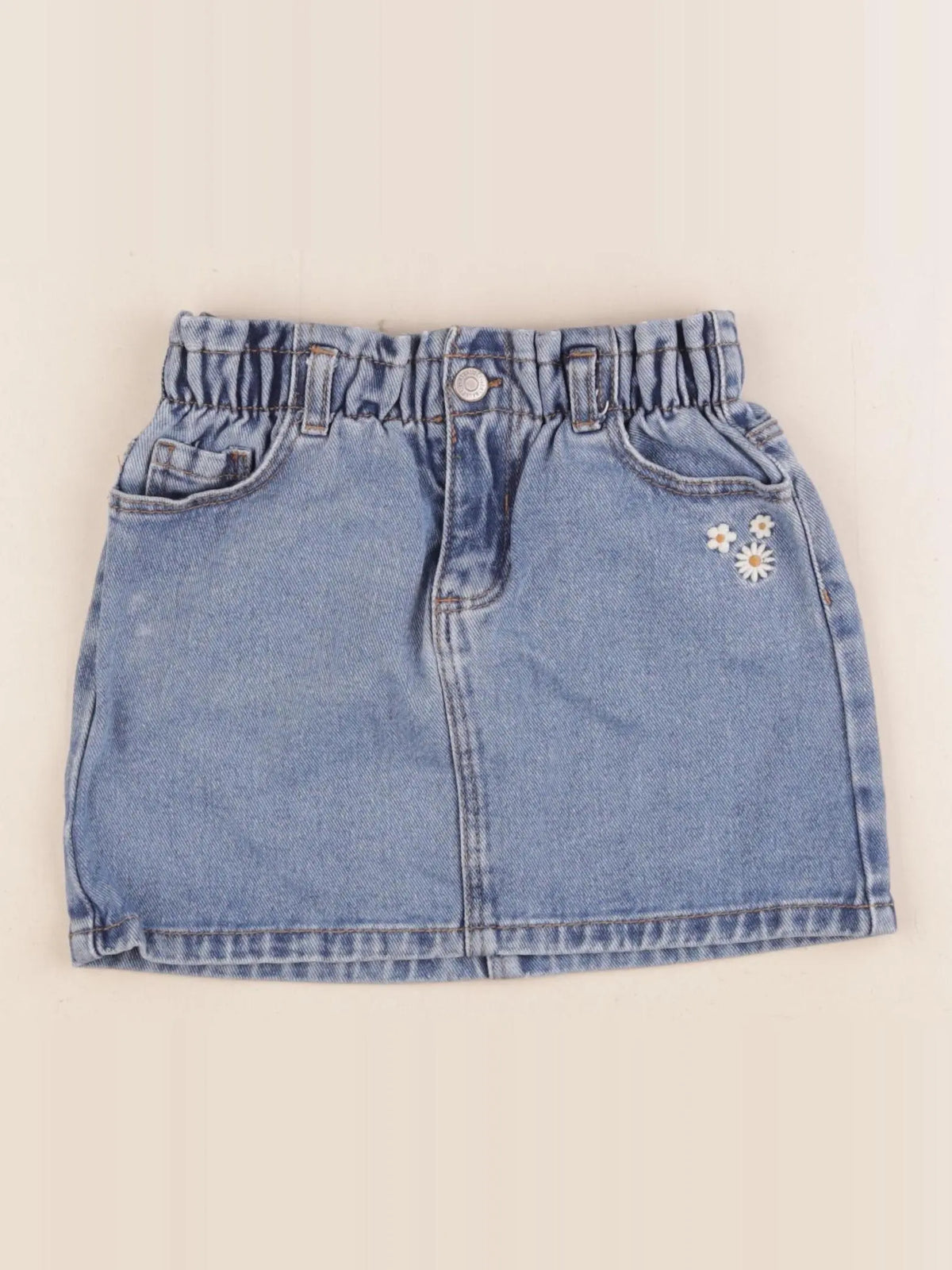 Vertbaudet - jupe bleu - 6 ans
