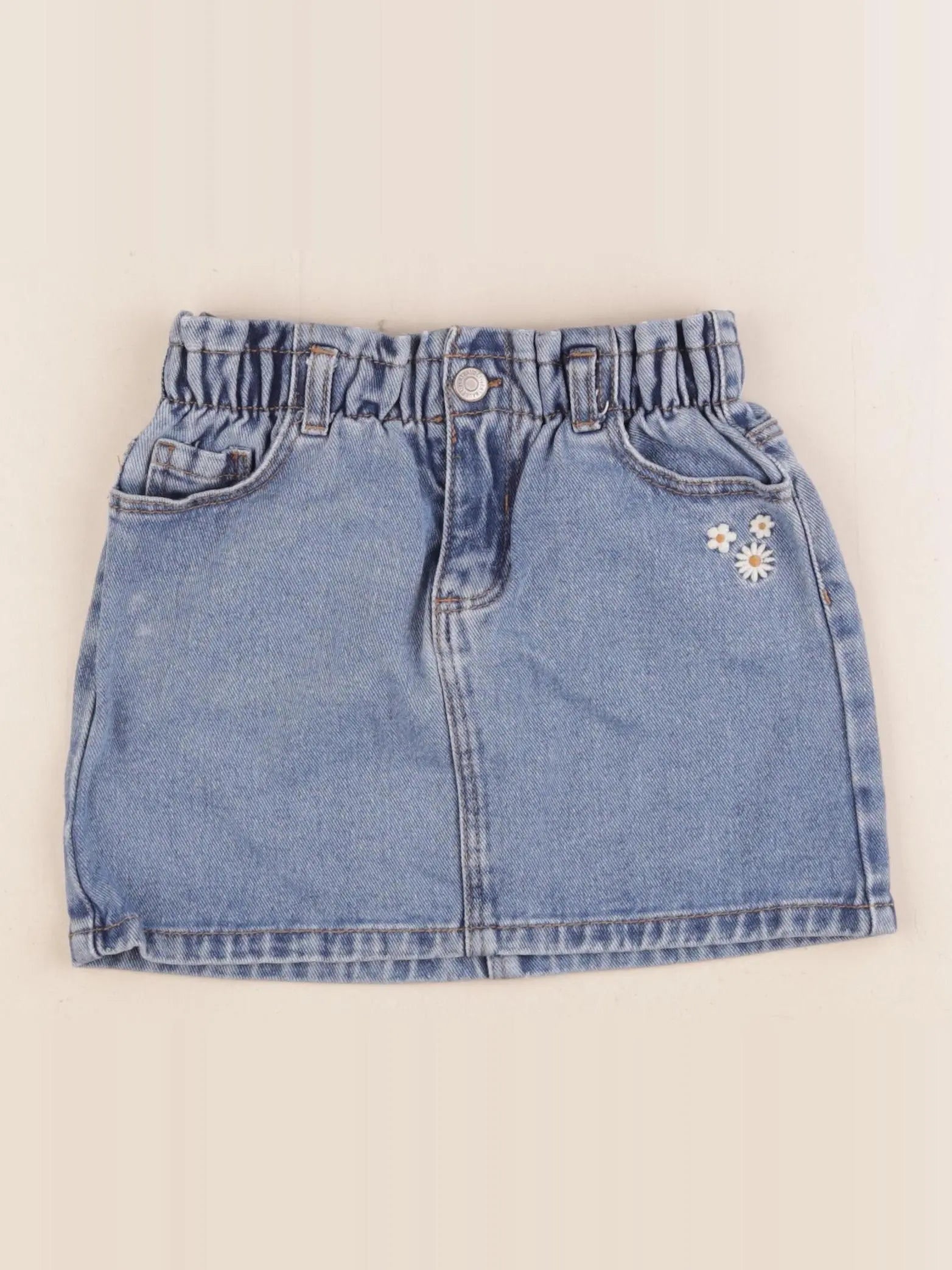 Vertbaudet - jupe bleu - 6 ans