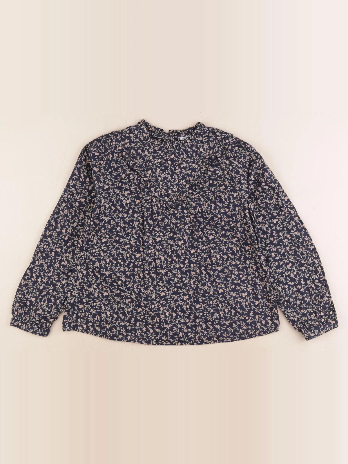 Vertbaudet - blouse bleu - 9 ans