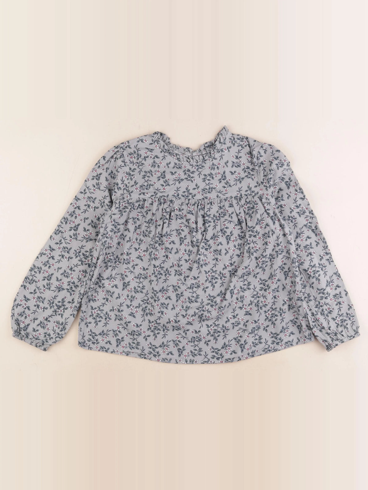Vertbaudet - blouse vert - 10 ans