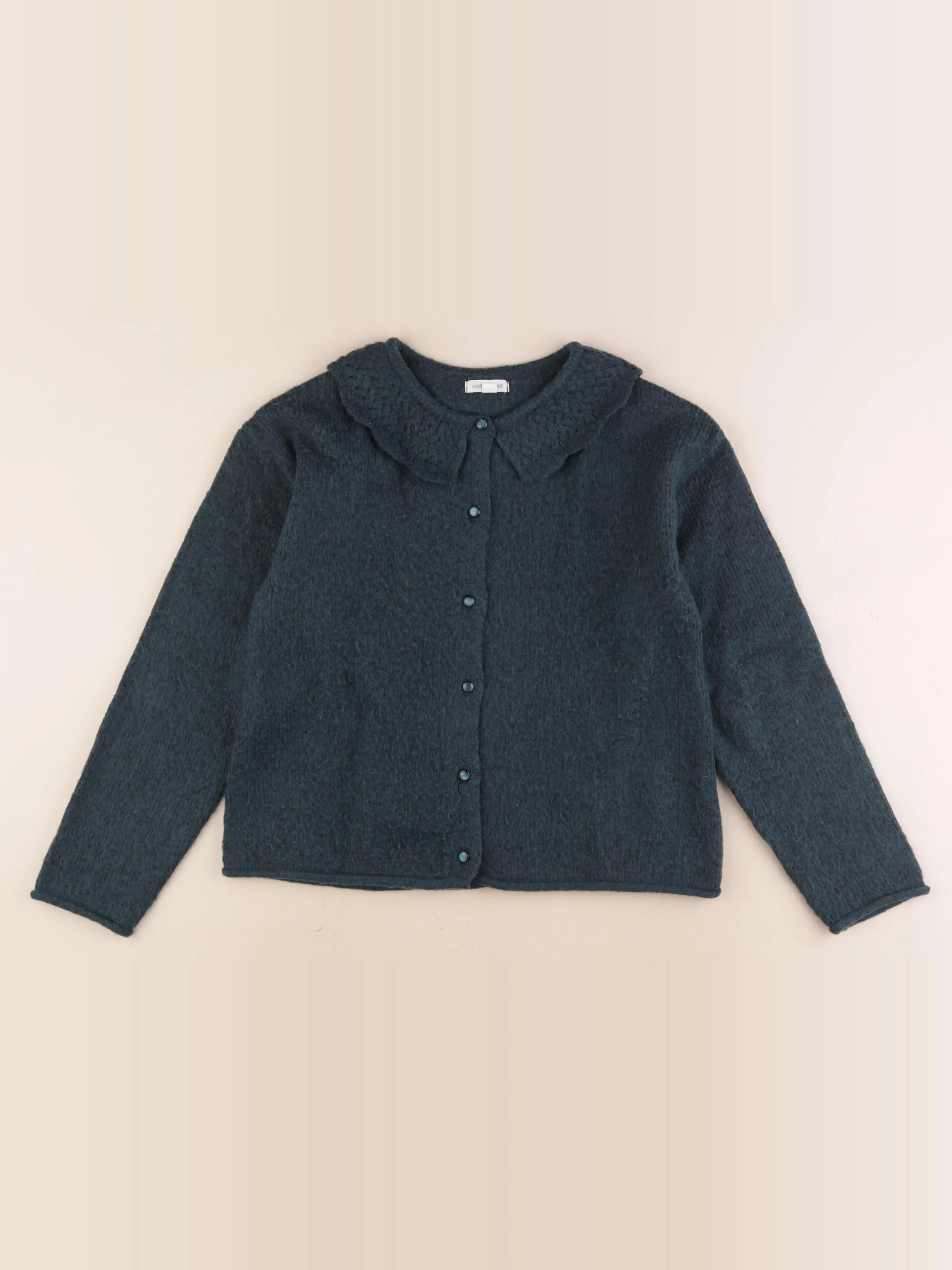 Vertbaudet - gilet vert - 10 ans
