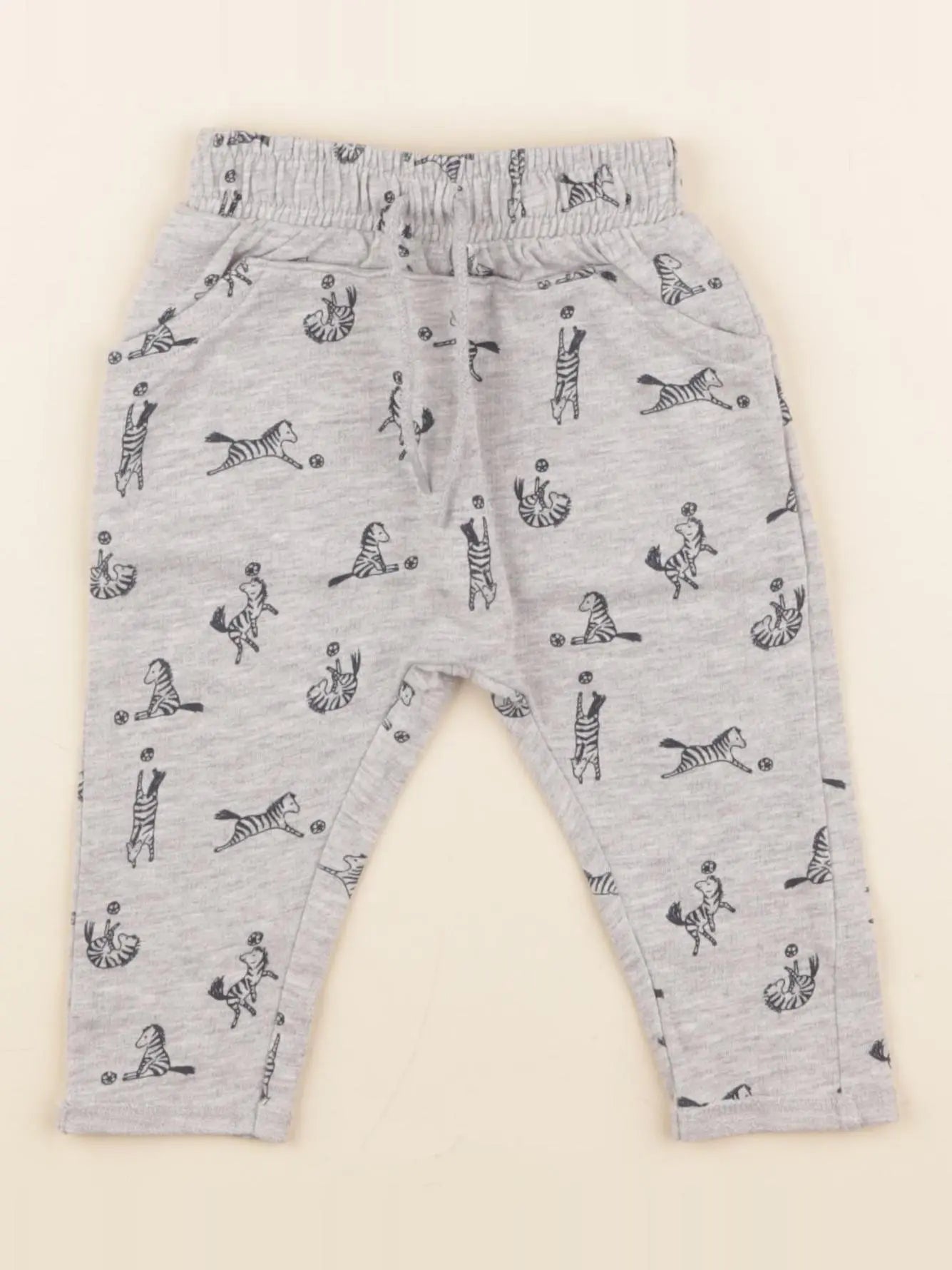 Vertbaudet - jogging gris - 3 mois