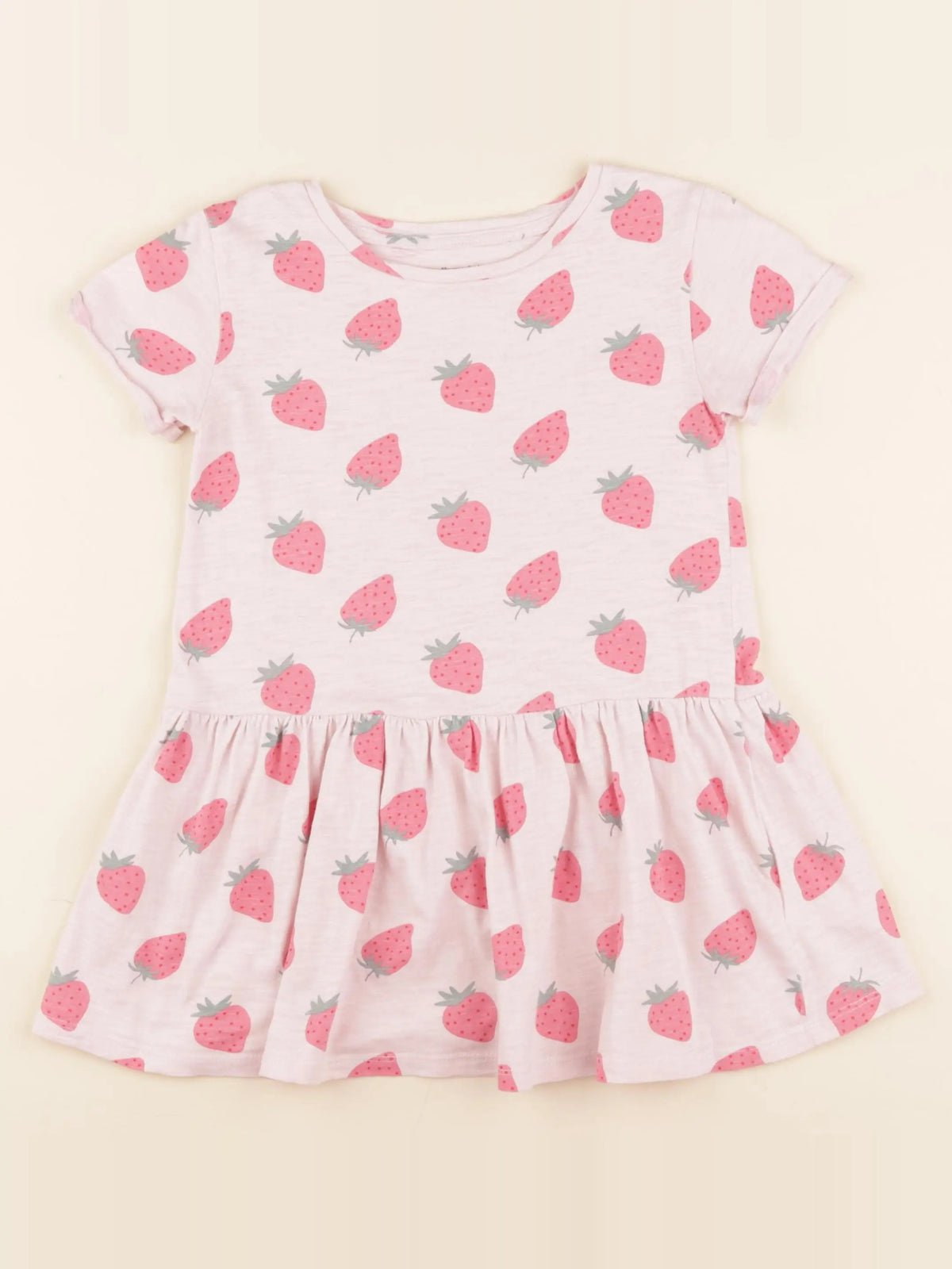 Vertbaudet - robe rose - 4 ans