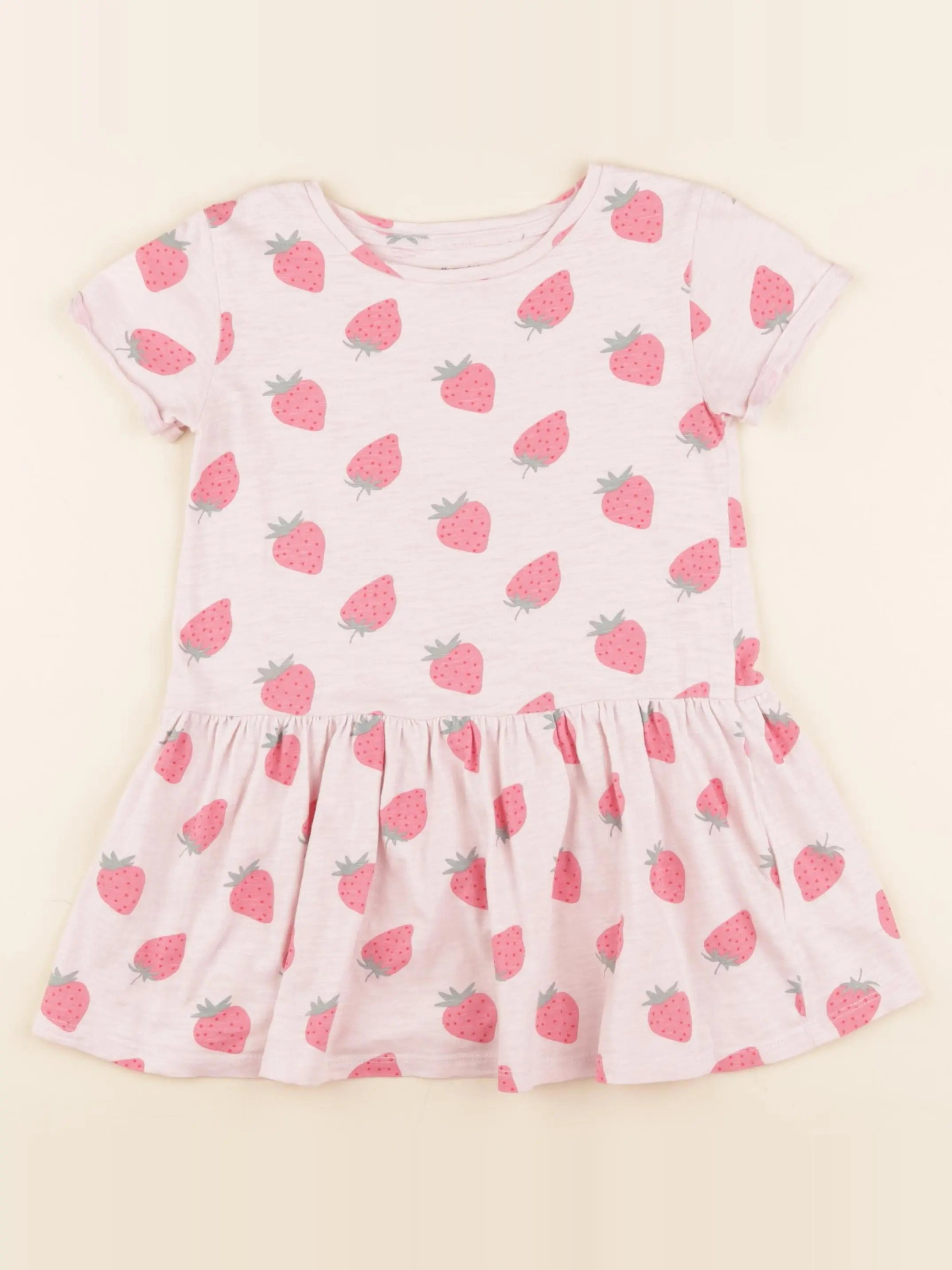 Vertbaudet - robe rose - 4 ans