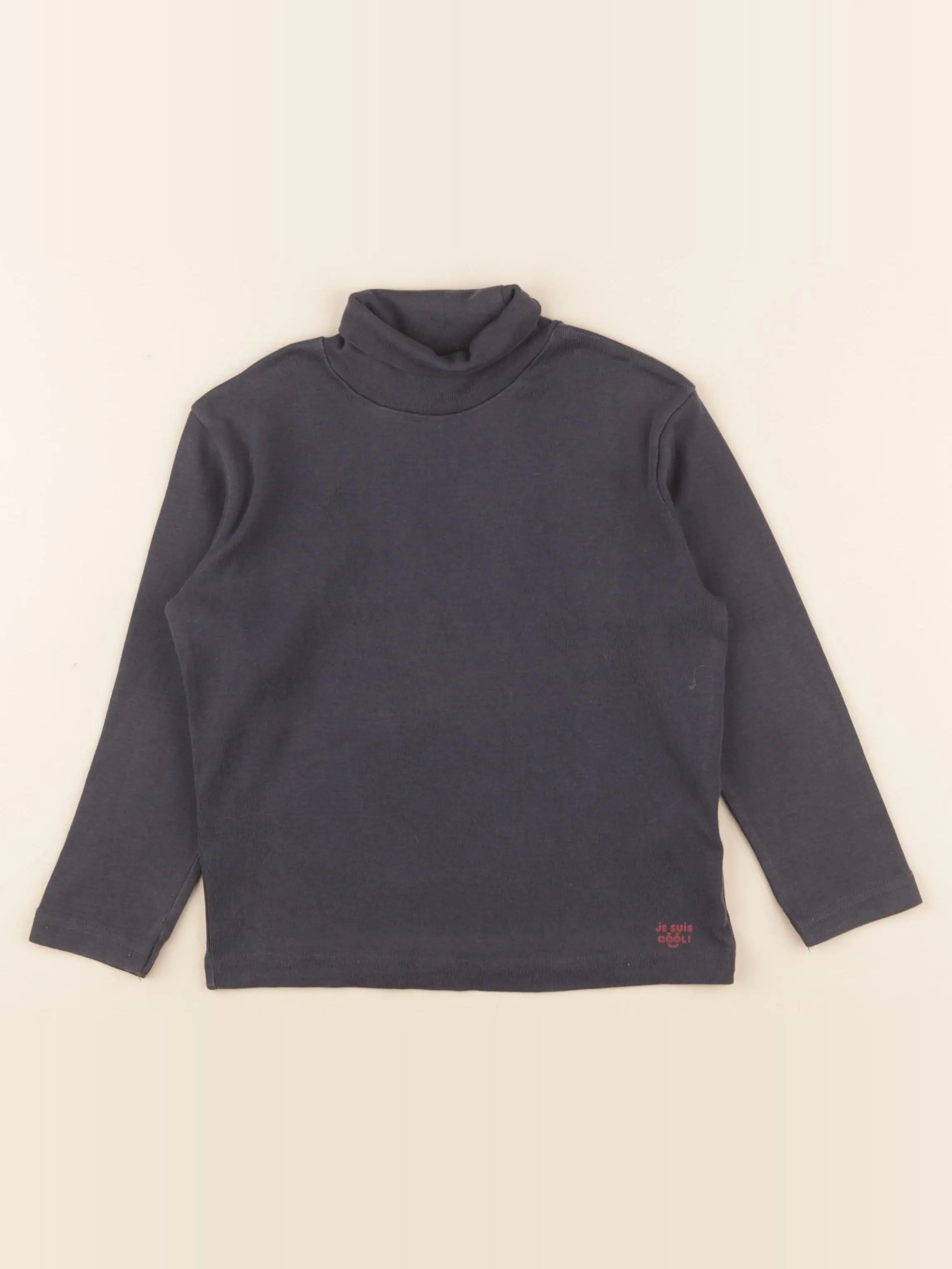 Vertbaudet - sous-pull bleu - 4 ans