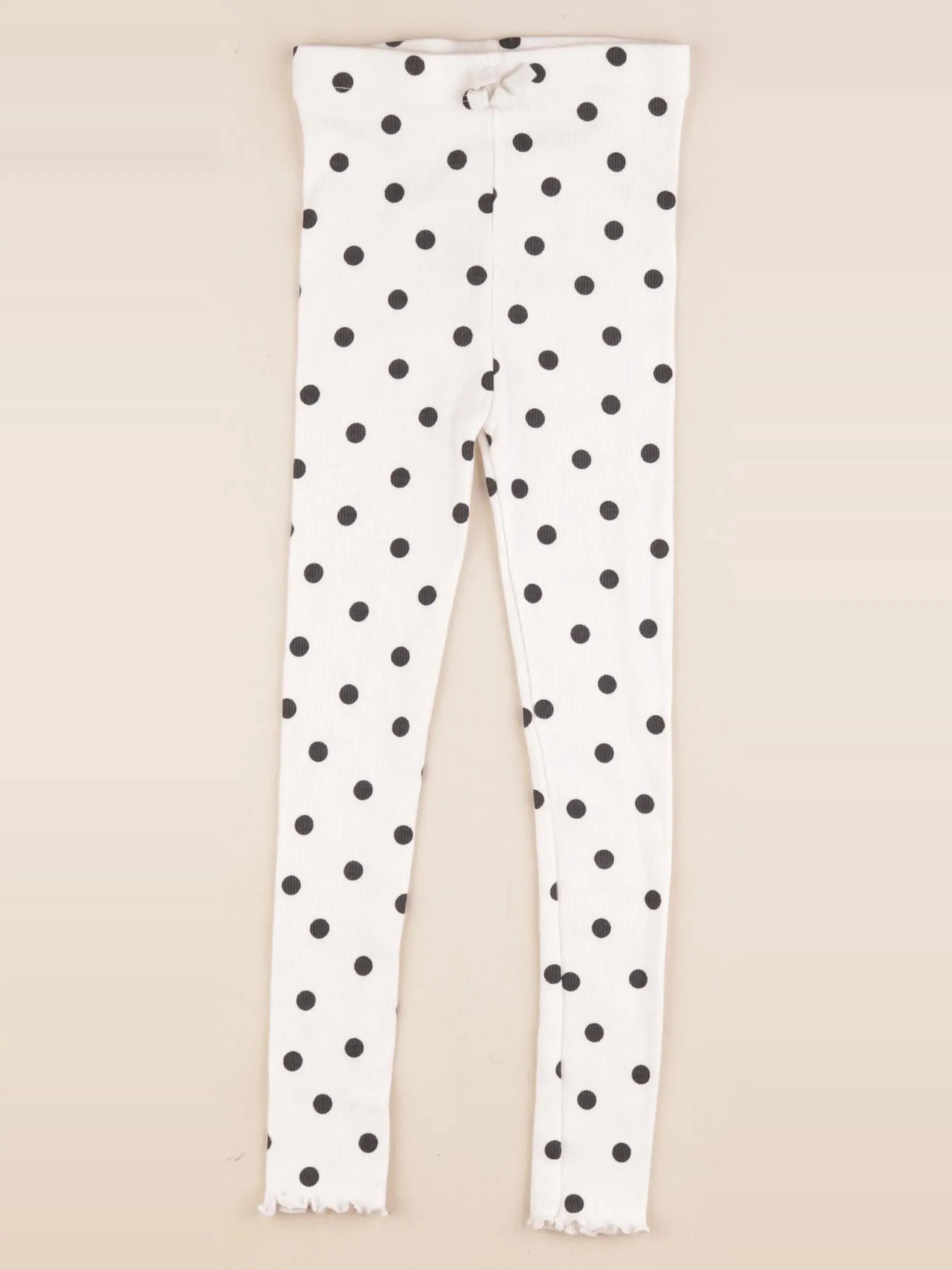 Tape à l'oeil - legging blanc, noir - 5 ans