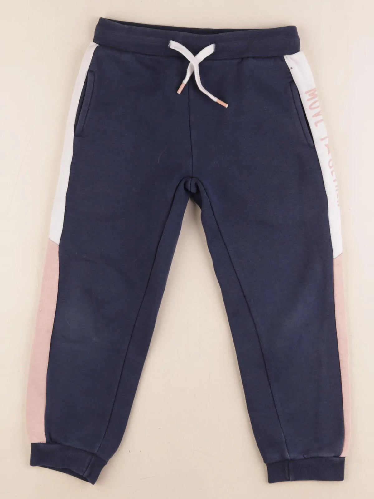 Vertbaudet - jogging doublé bleu - 6 ans